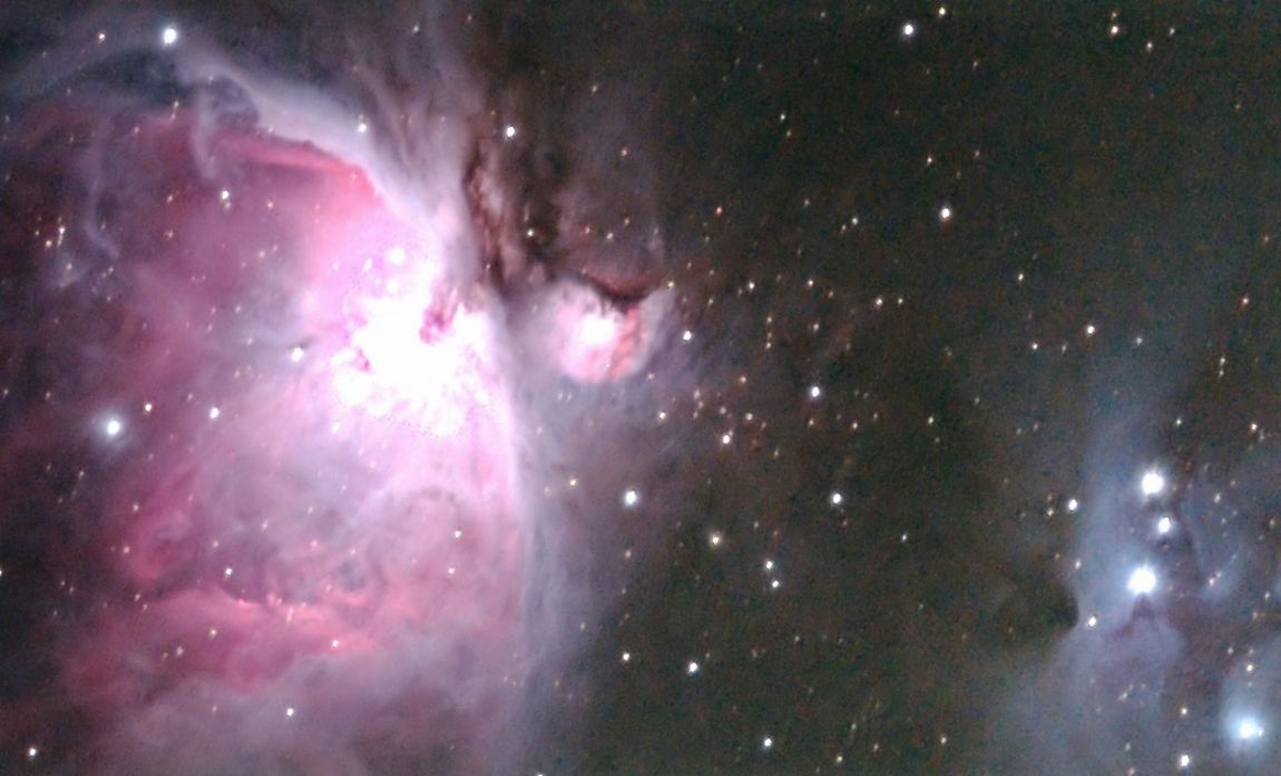 M42-Orionnebel vom 4.3.2010