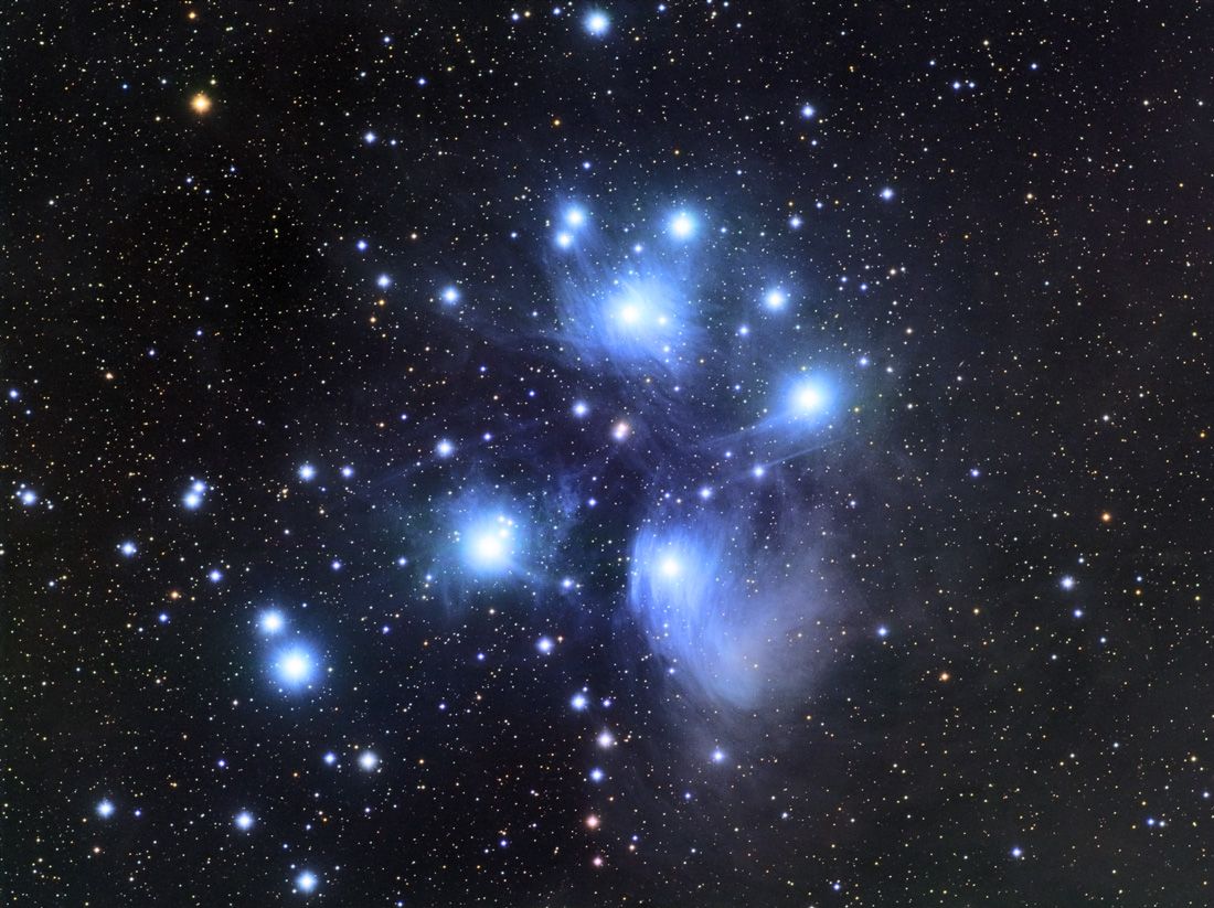 M45 - die Plejaden