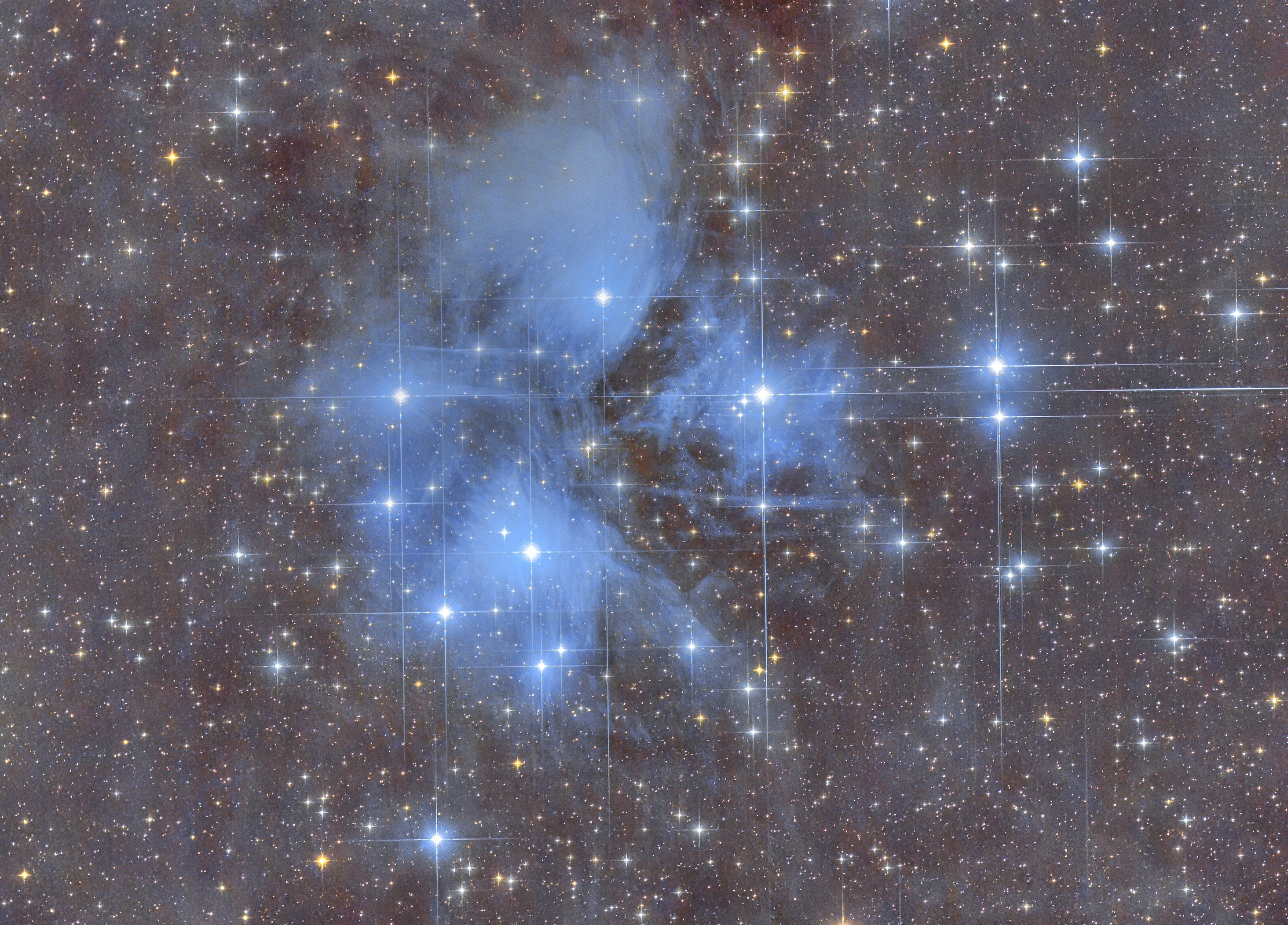 M45 Farben neue kalibriert