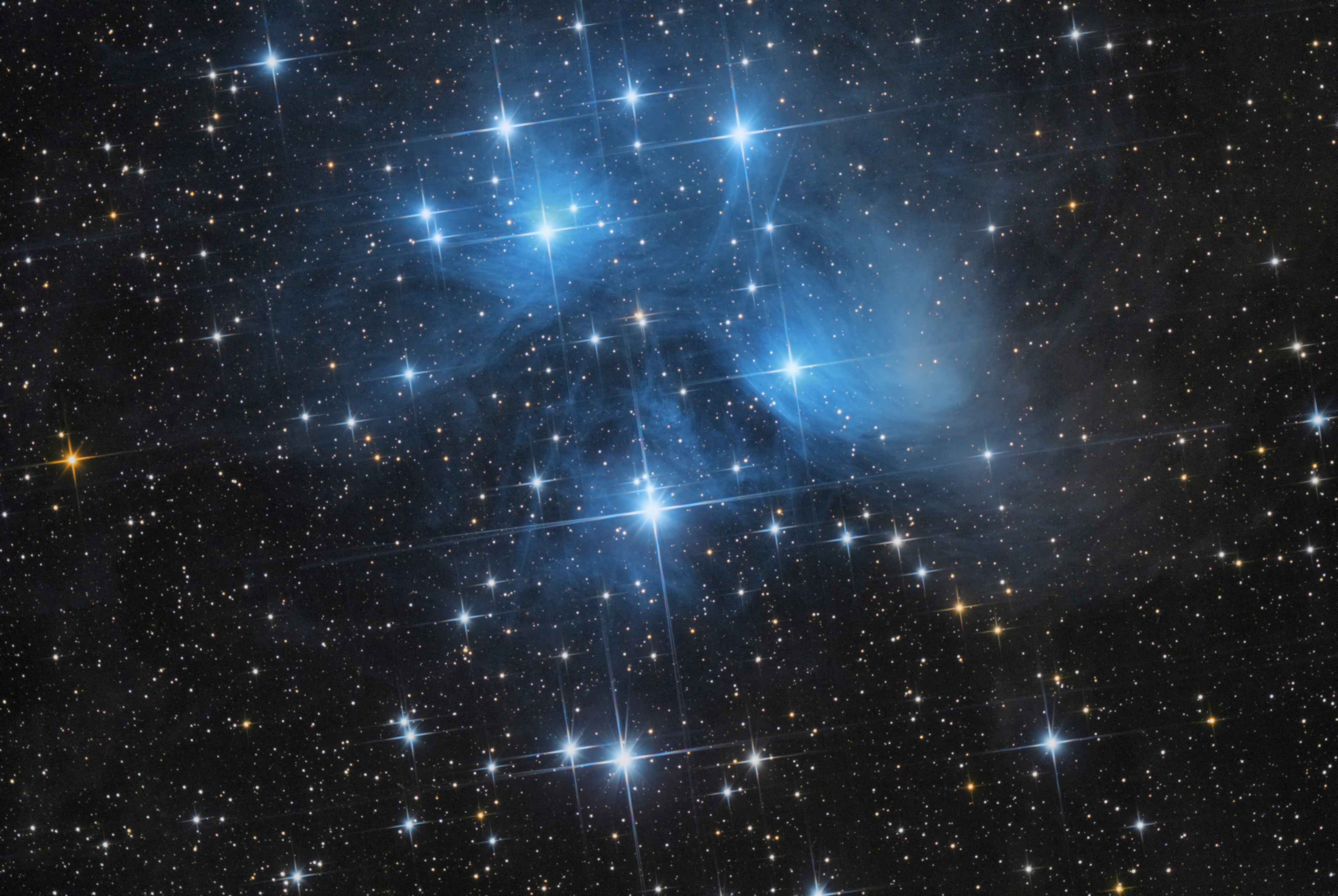 M45 Firstligt Lacerta DeepSky Pro 2600 c