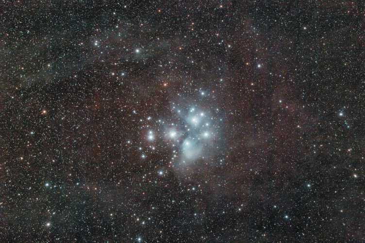 M45 im Staub