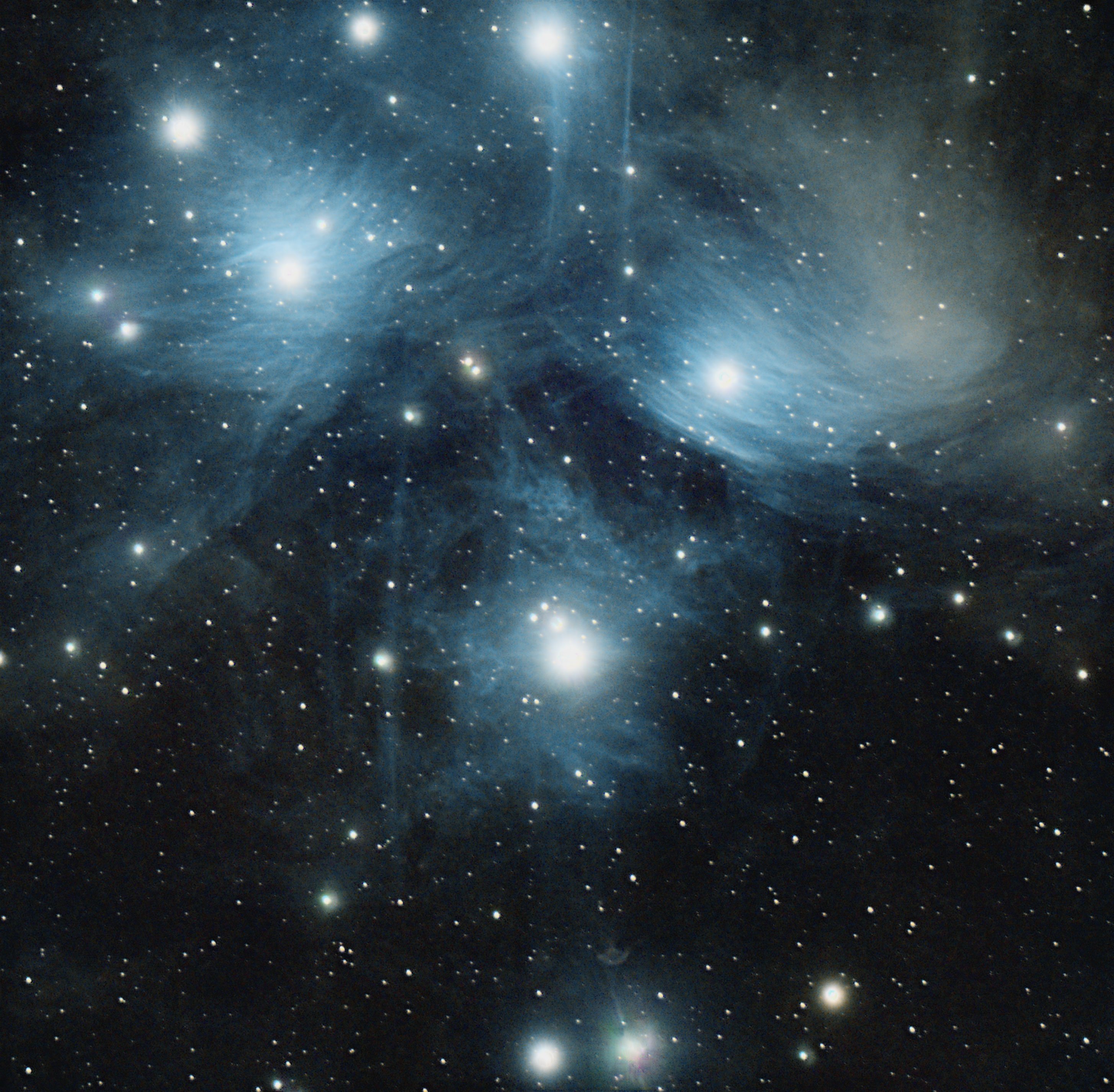 M45 Neubearbeitung mit SIRIL