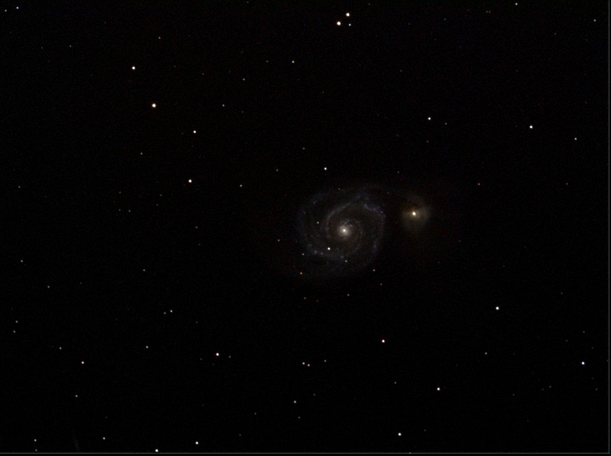 M51  - auch ein zweites "First Light"