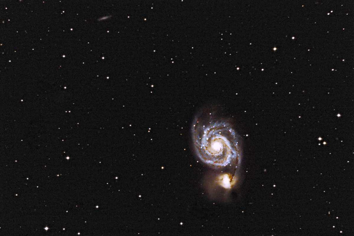 M51, die Strudelgalaxie