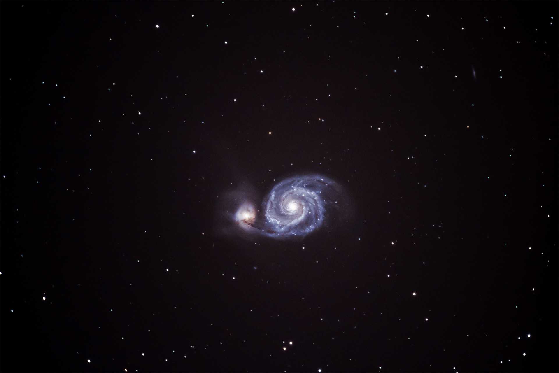 M51 durchs C8