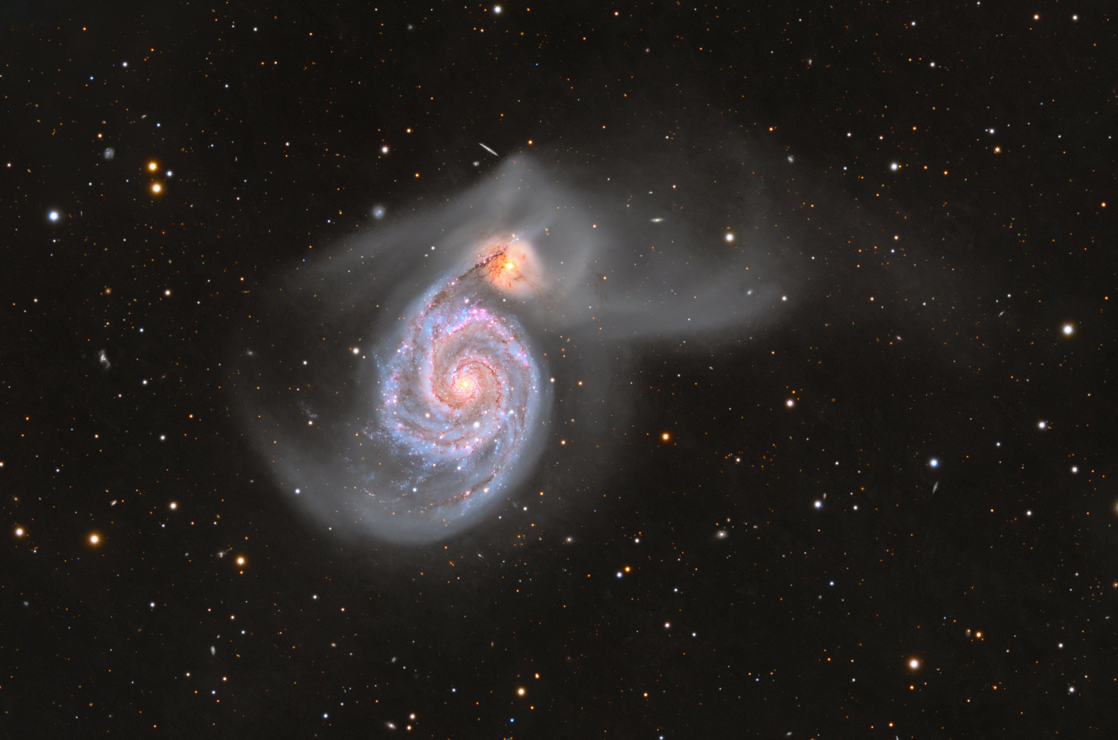 M51 LHRGB Crop
