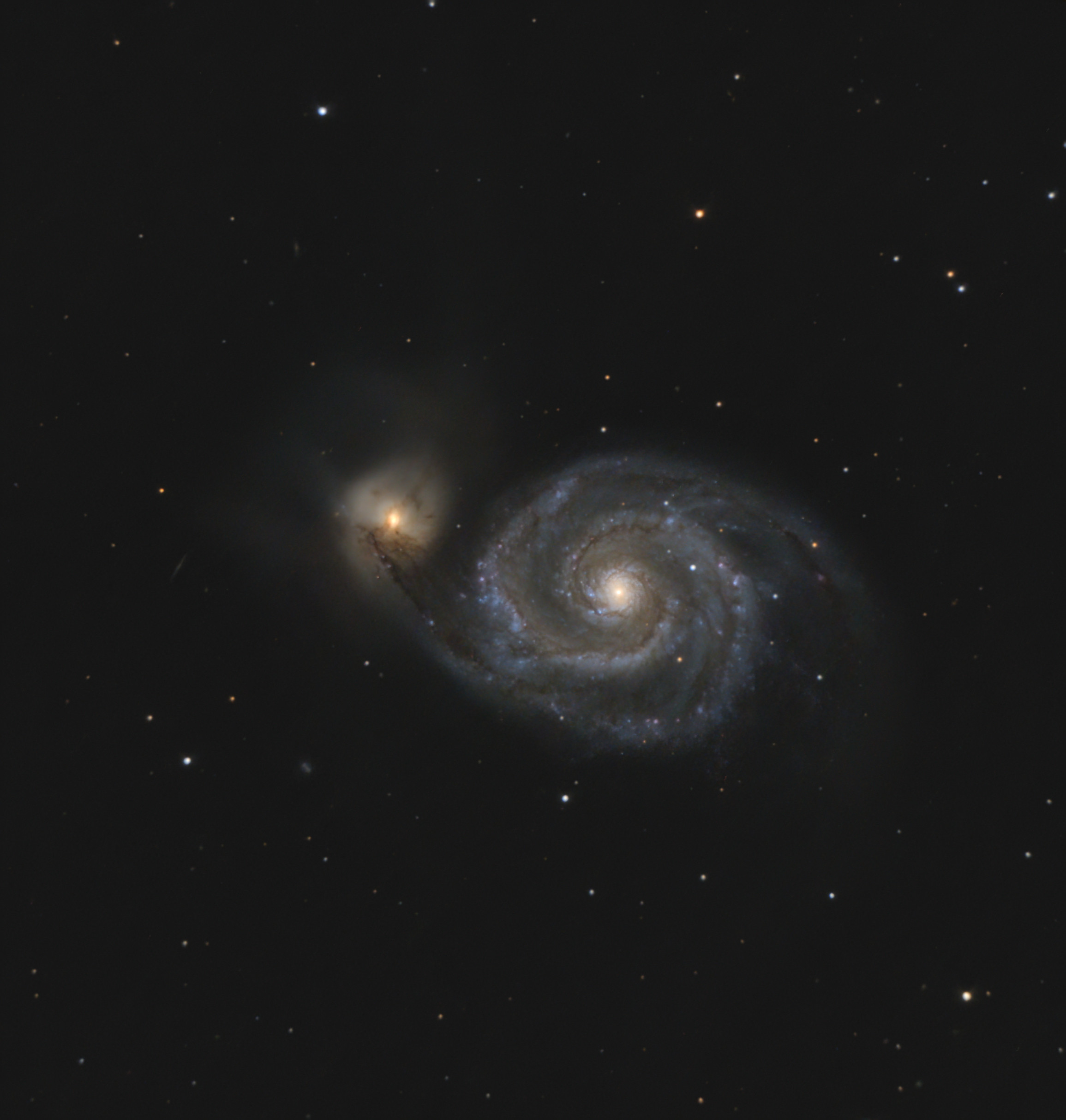 M51 mit Dobson