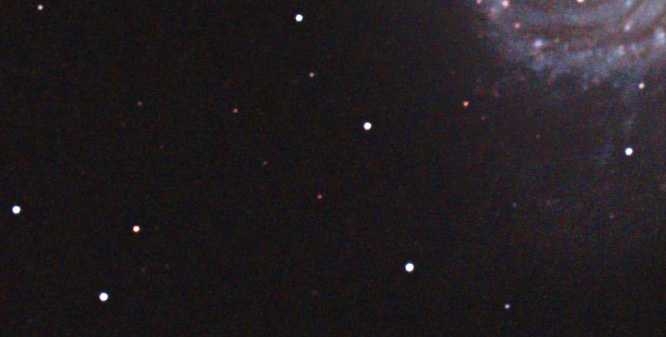 M51 Strudelgalaxie - erster Versuch