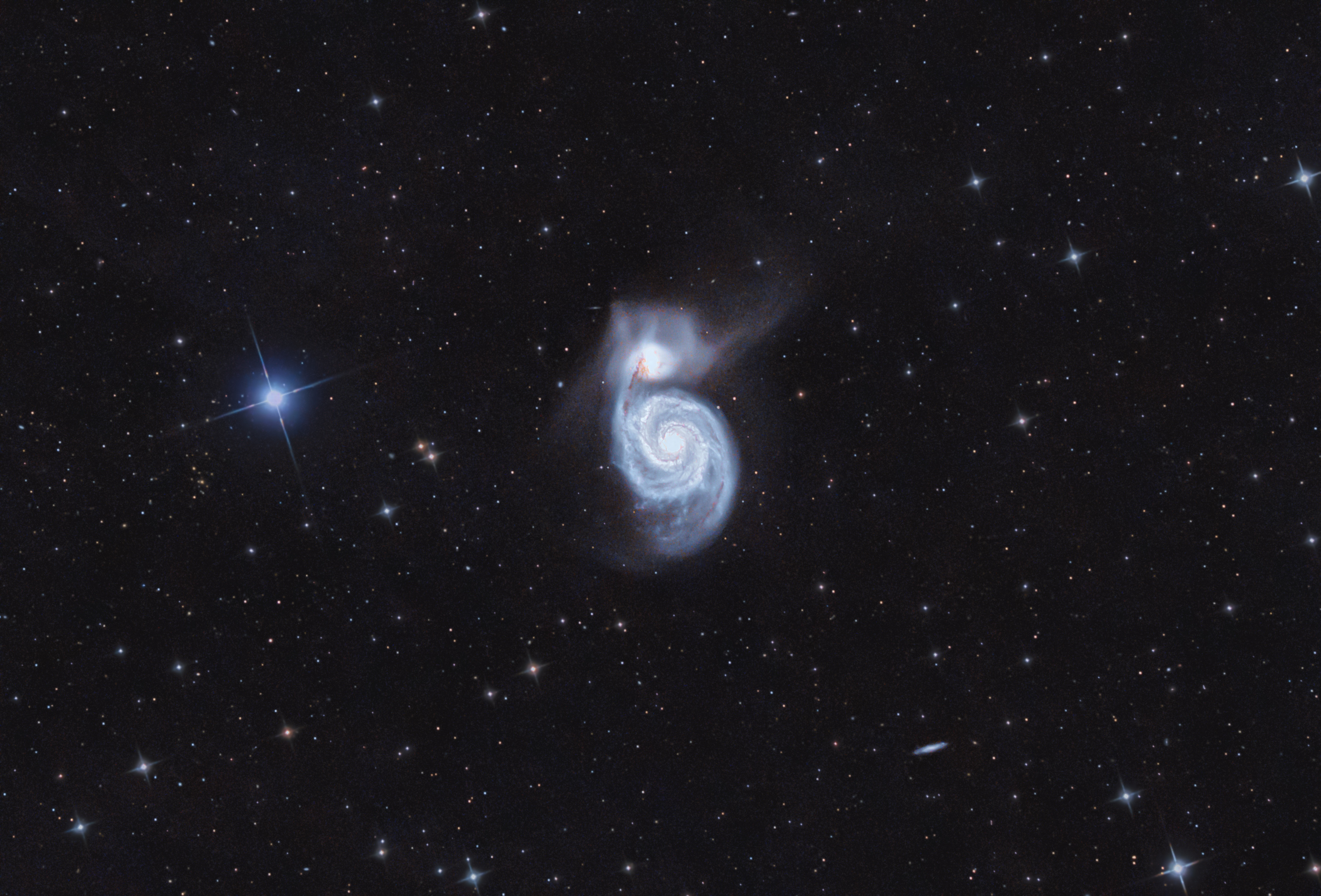 M51 - Whirlpool Galaxie