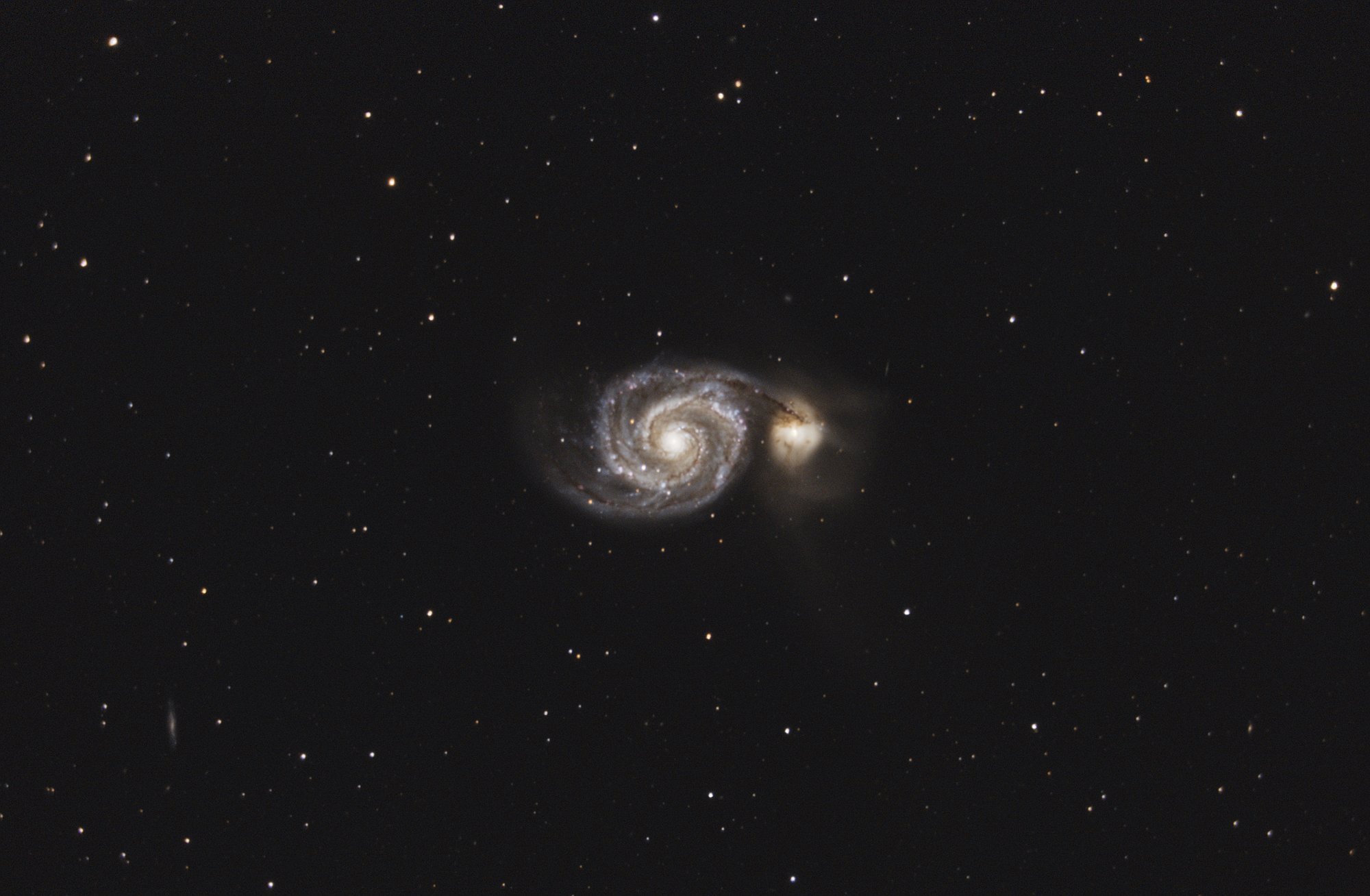 M51 Whirlpool-Galaxie