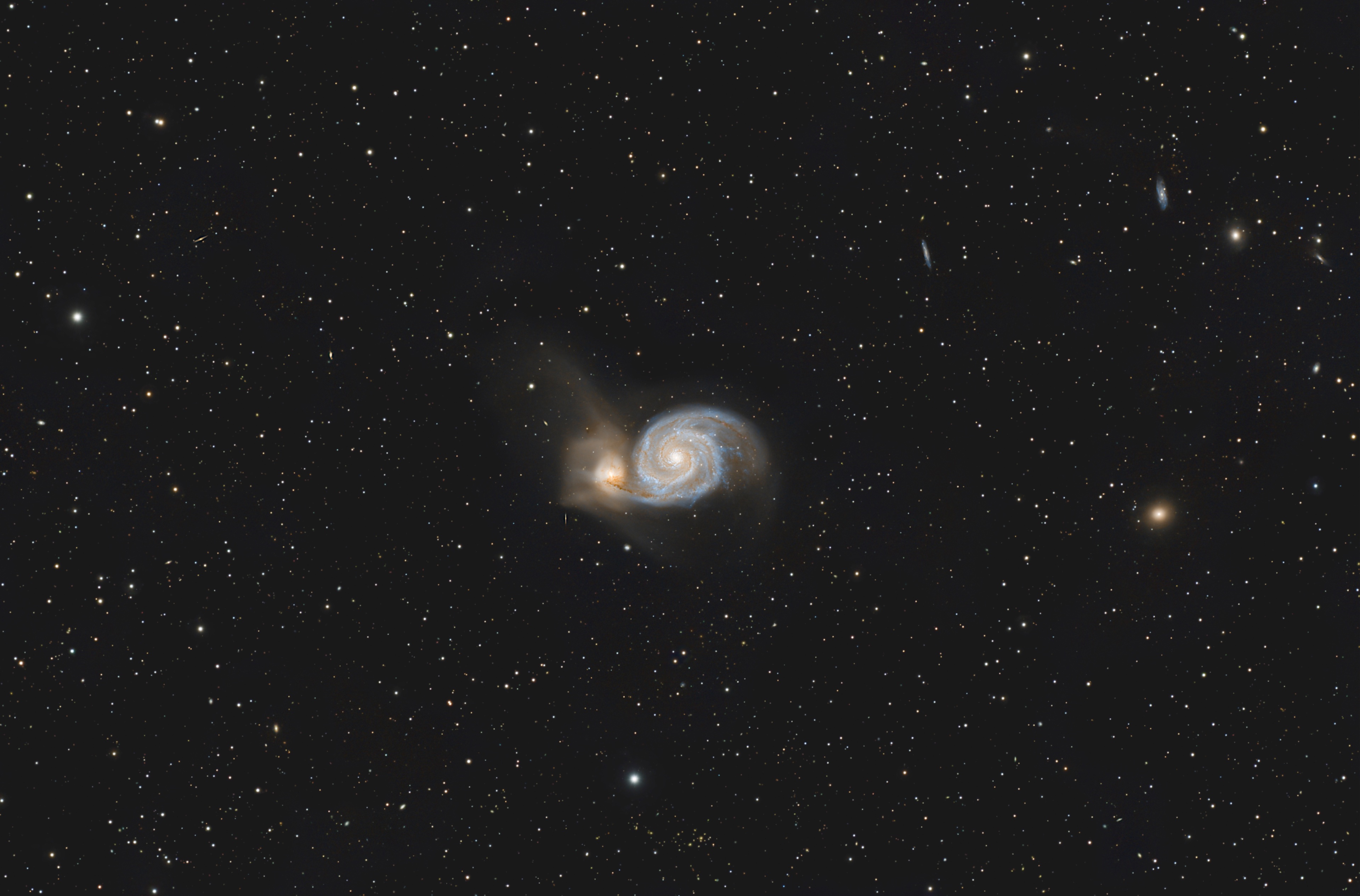 M51 - Whirlpool-Galaxie
