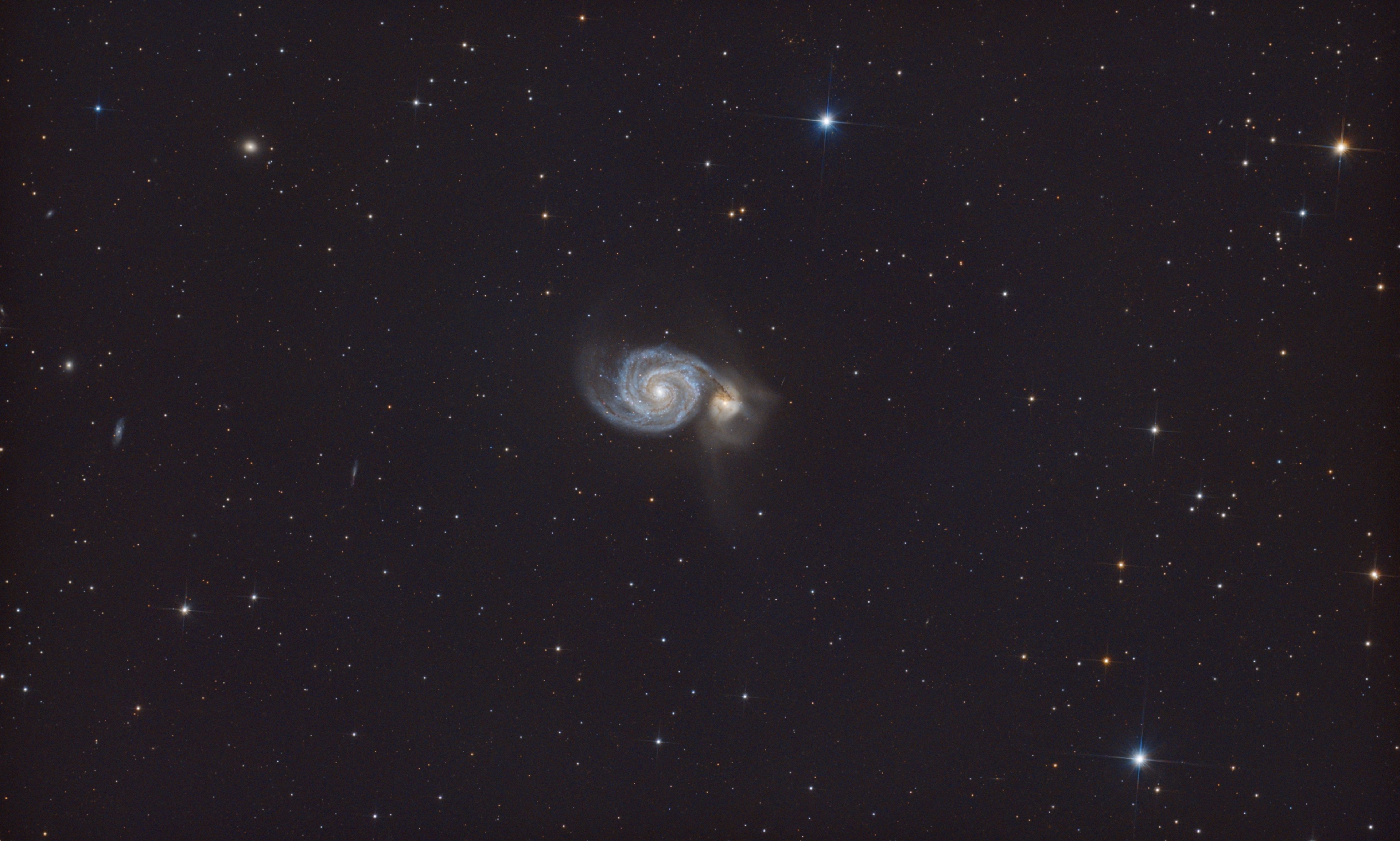 M51Whirlpool Galaxie