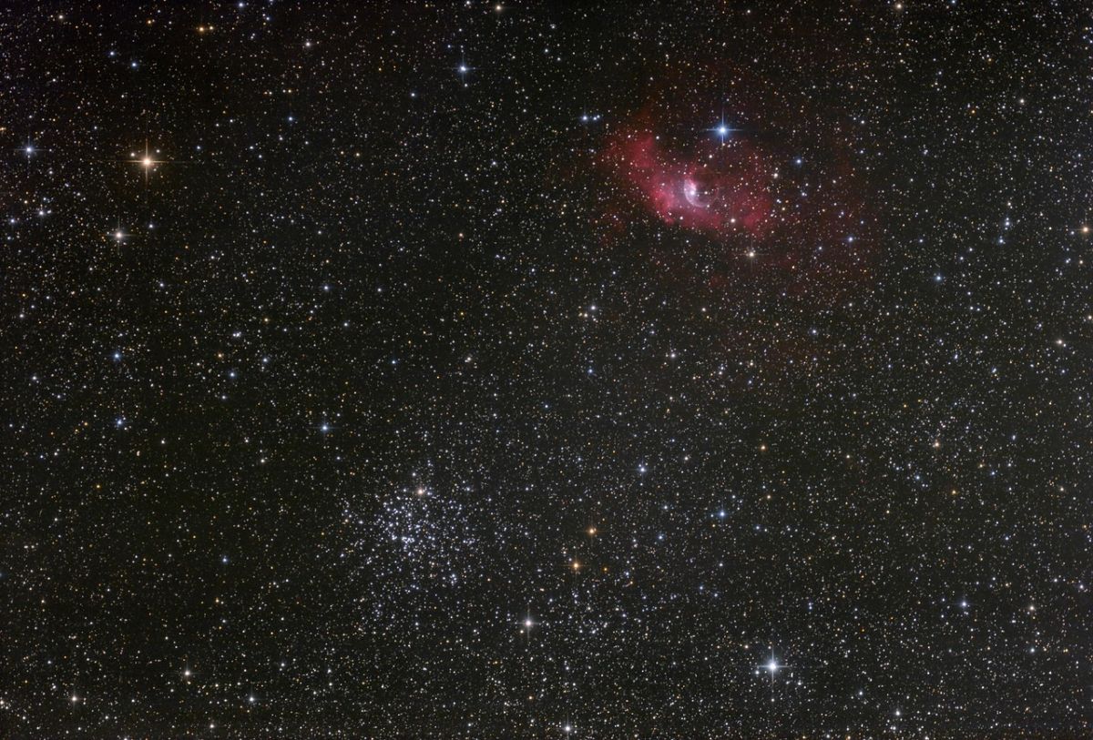 M52 & NGC 7635