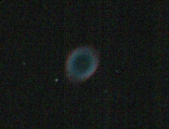 M57 mit ASI120MM-S - Einzelbild