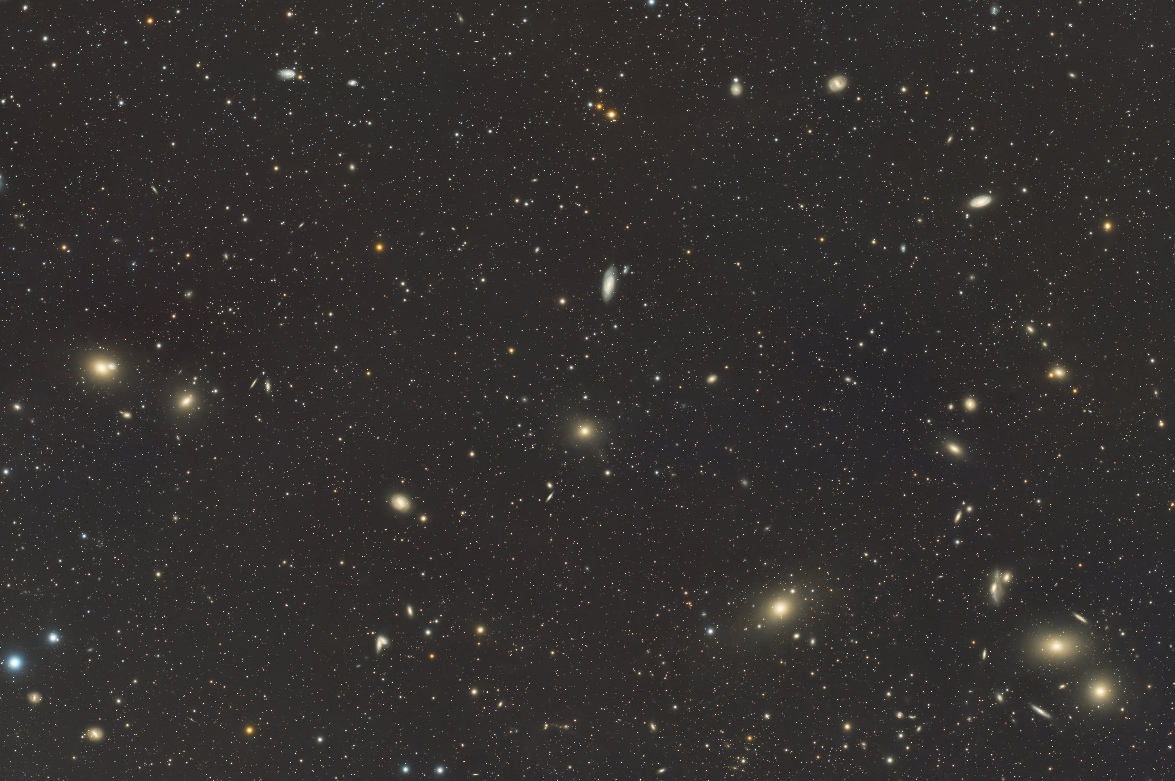 M59 , M60, M88, M89 , M90 , M91 , NGC4435, NGC 4438 , Virgo Cluster