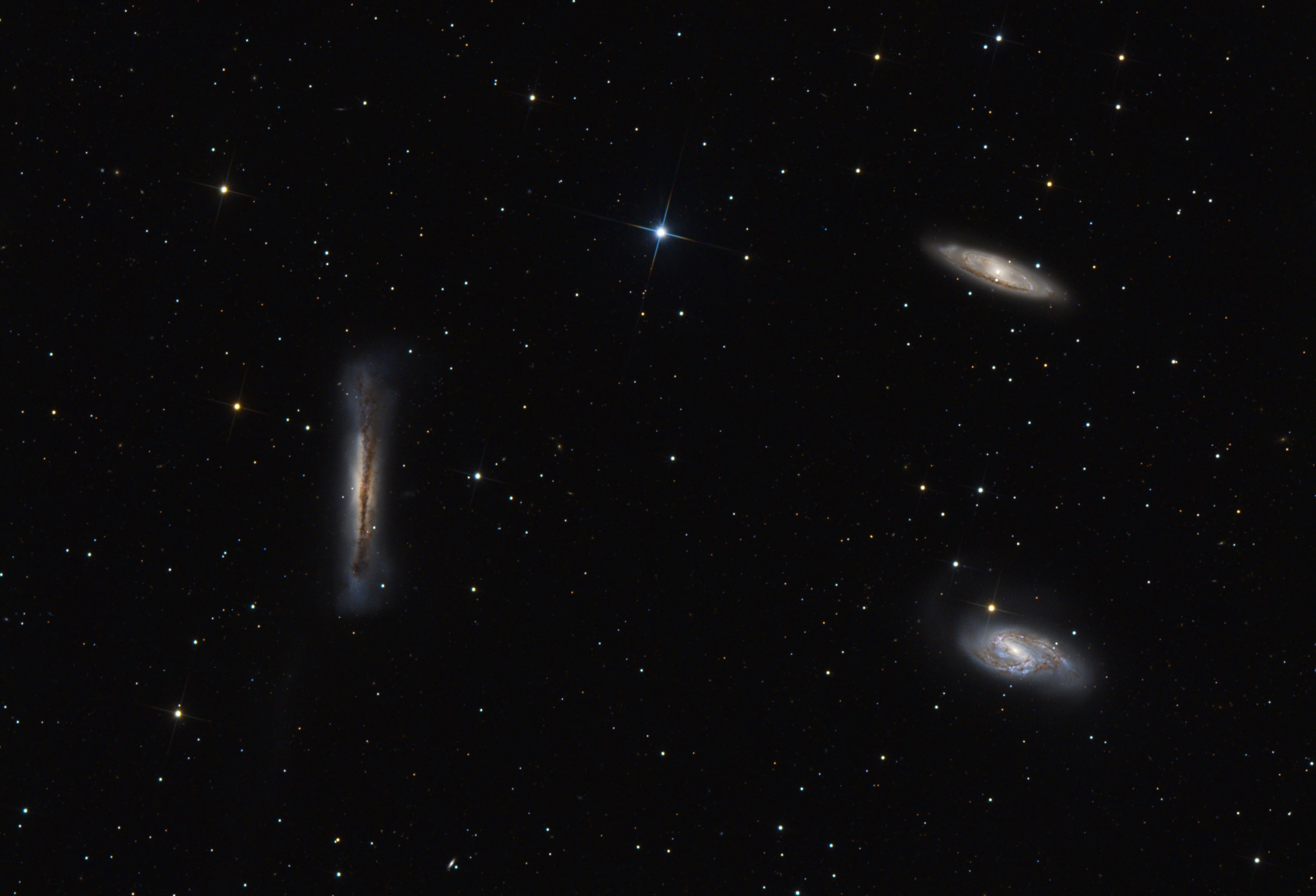 M65 , M66 , NGC 3628