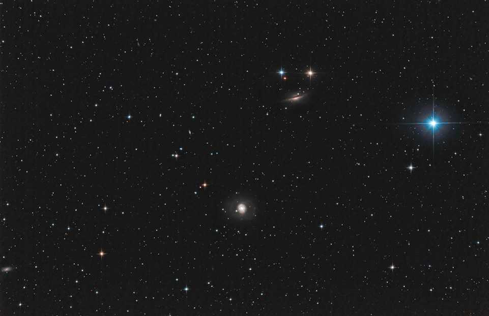 M77 und NGC 1055