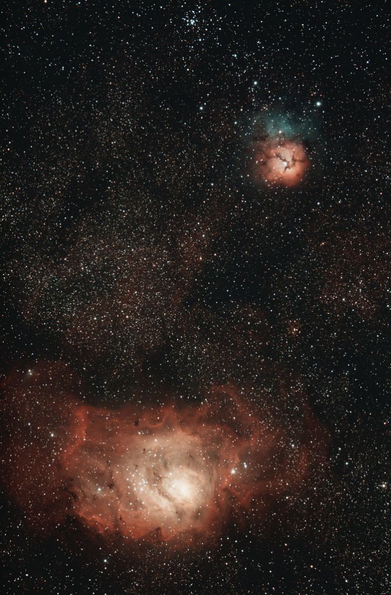 M8 - M20 - M21 Trio mit DSLR Version B