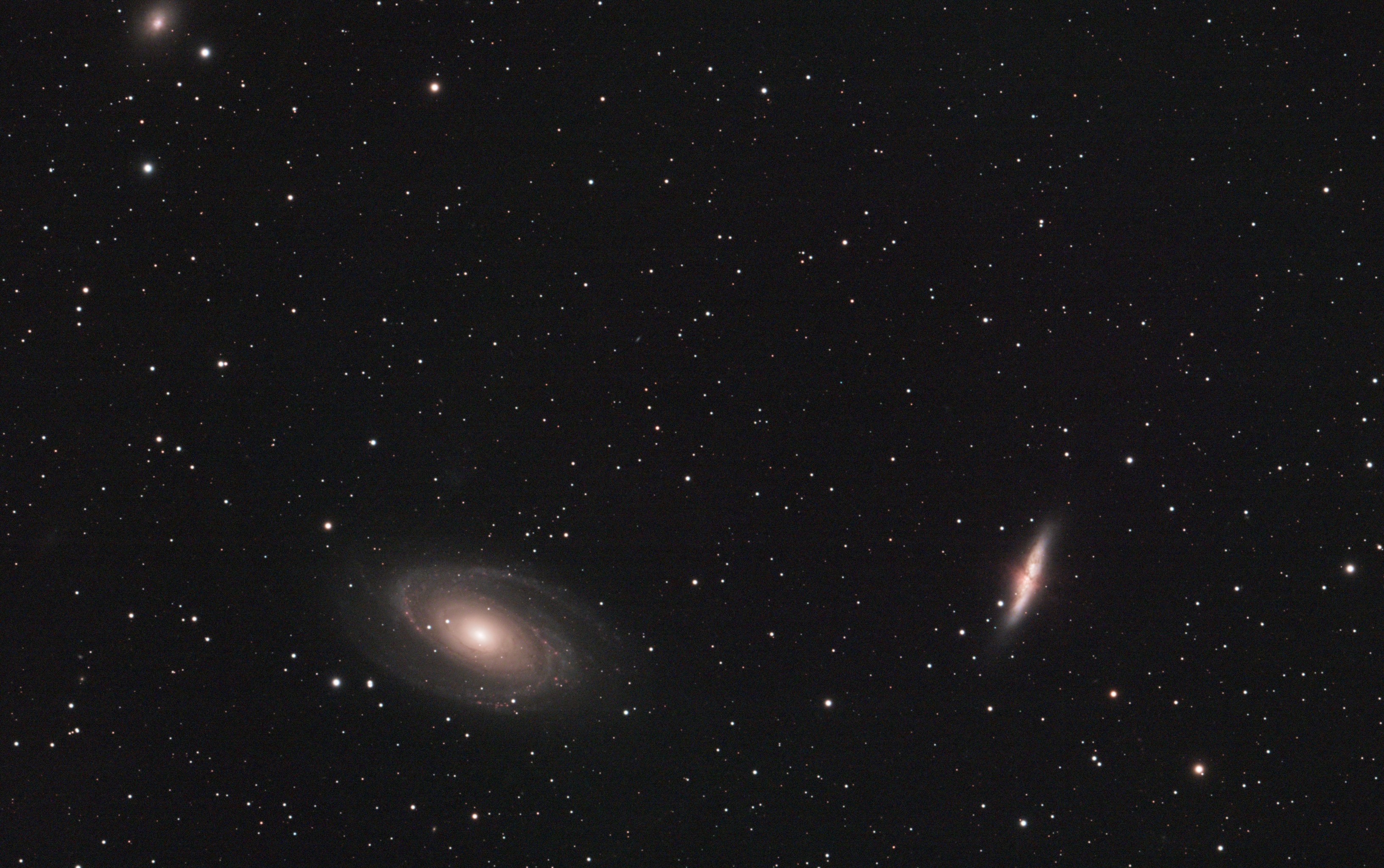 M81,82 und NGC3077
