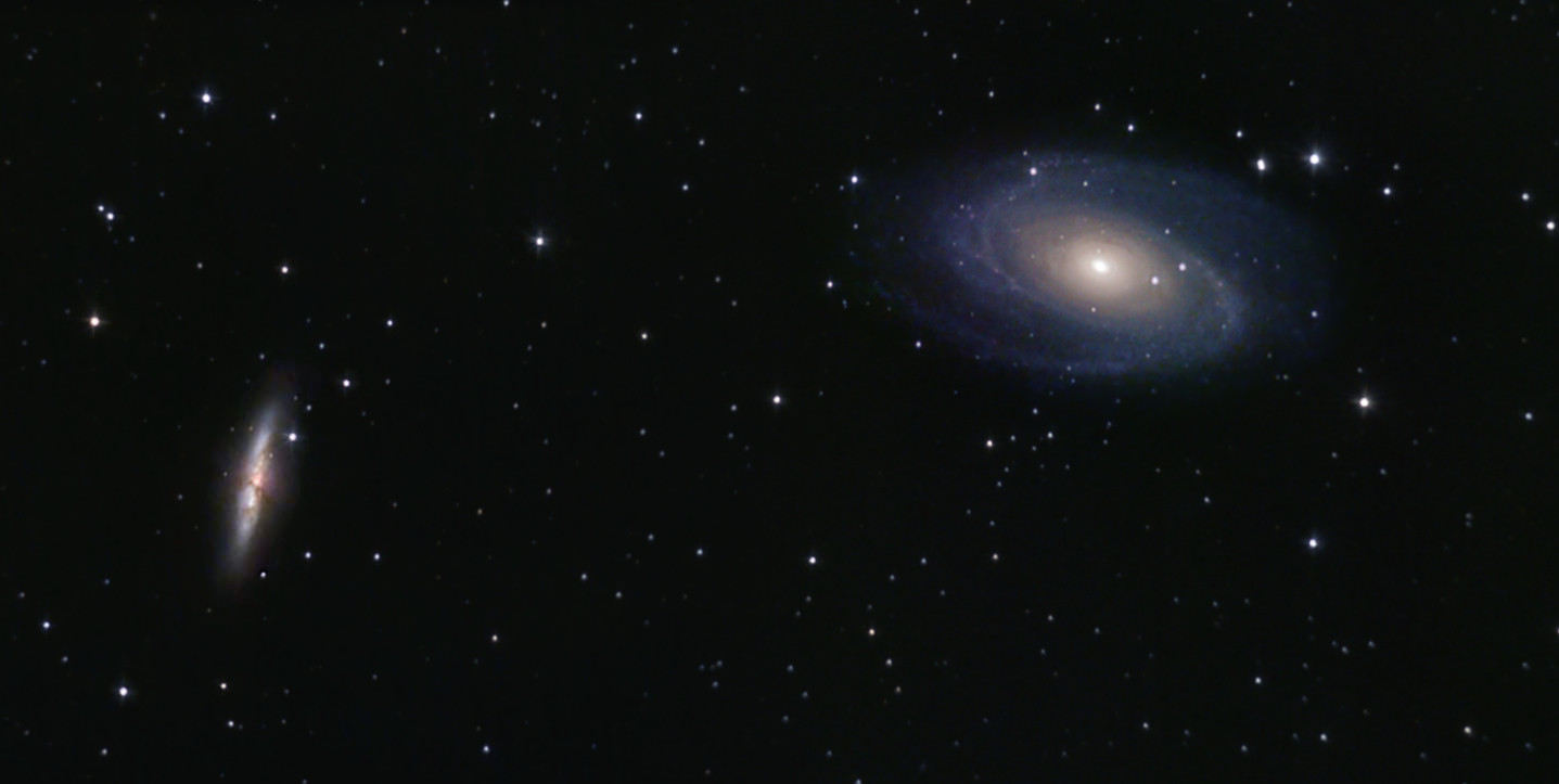 M81 & M82 Mosaik