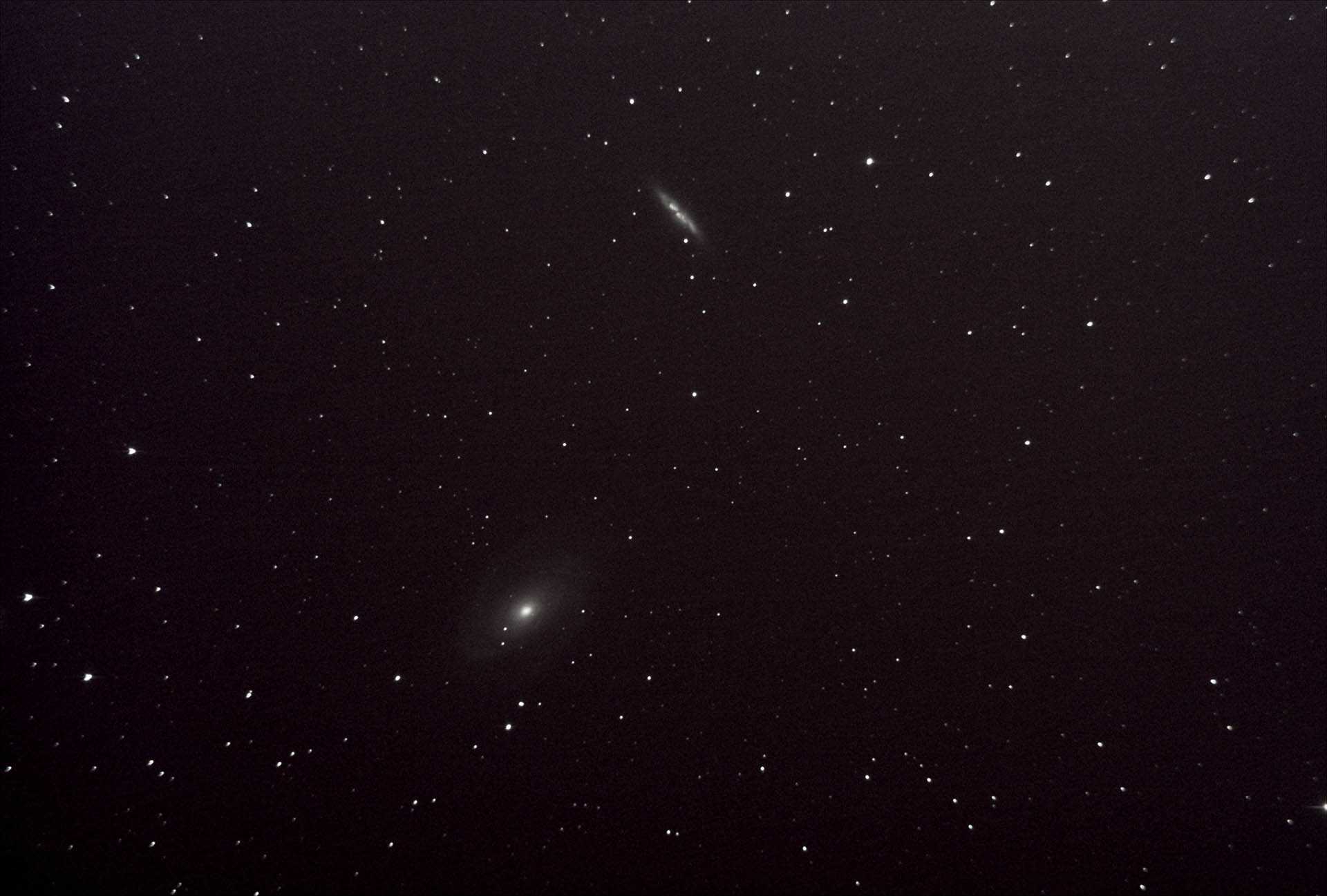 M81 und M82 mit DSLR - meine ersten Galaxien