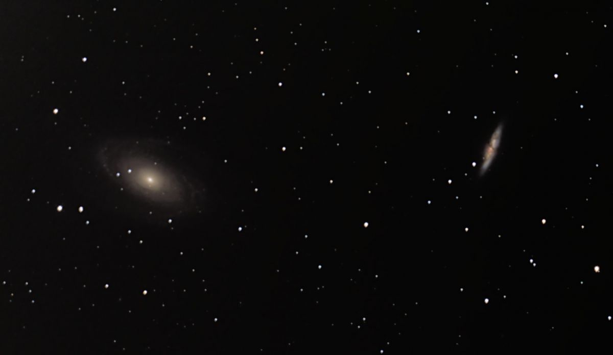 M81 und M82 vom Wochenende
