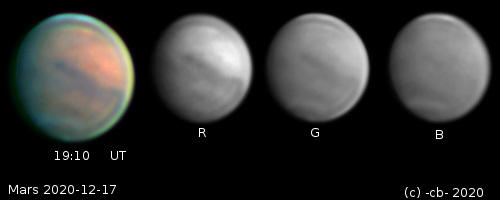 Mars 17.12: Dunst/Wolkenband in südl. Breiten