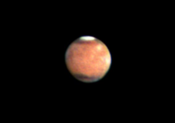 Mars 21.2.2010 mit Schlechtwetter