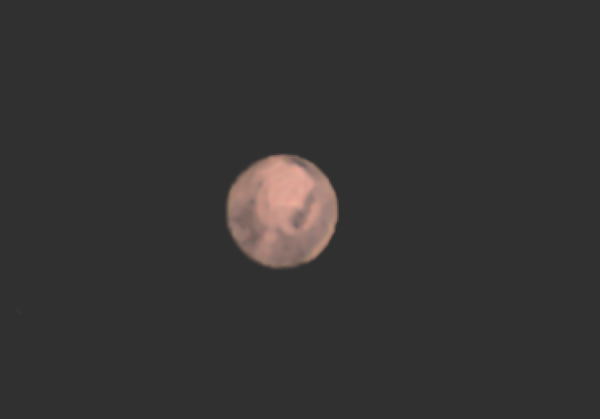 Mars am 06.06. mit OMC 140