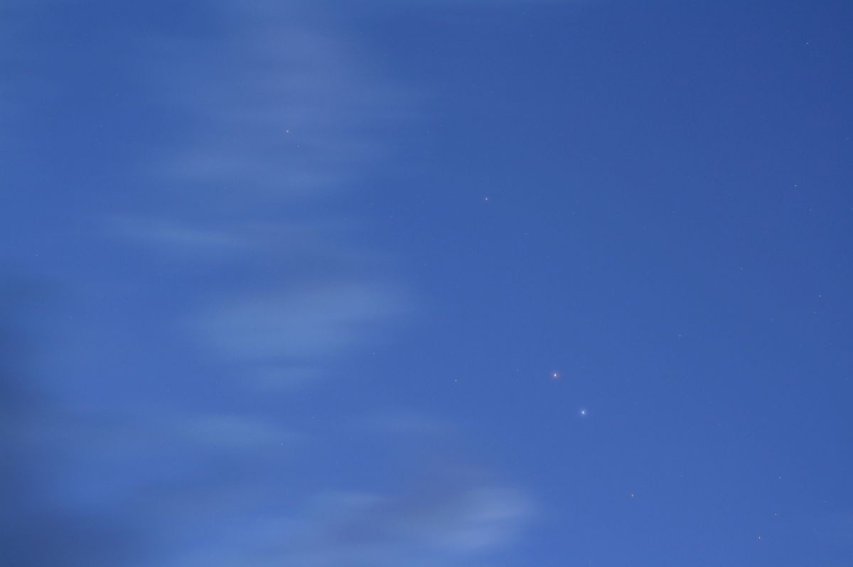 Mars im Kopf des Löwen