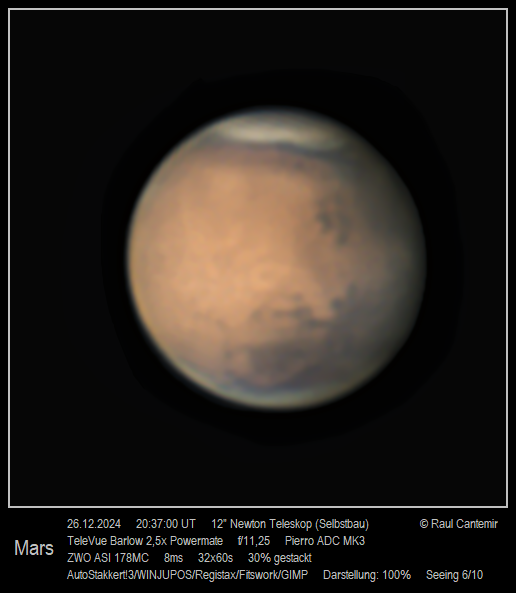 Mars vom 26.12.2024