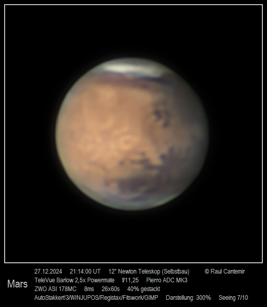 Mars vom 27.12.2024