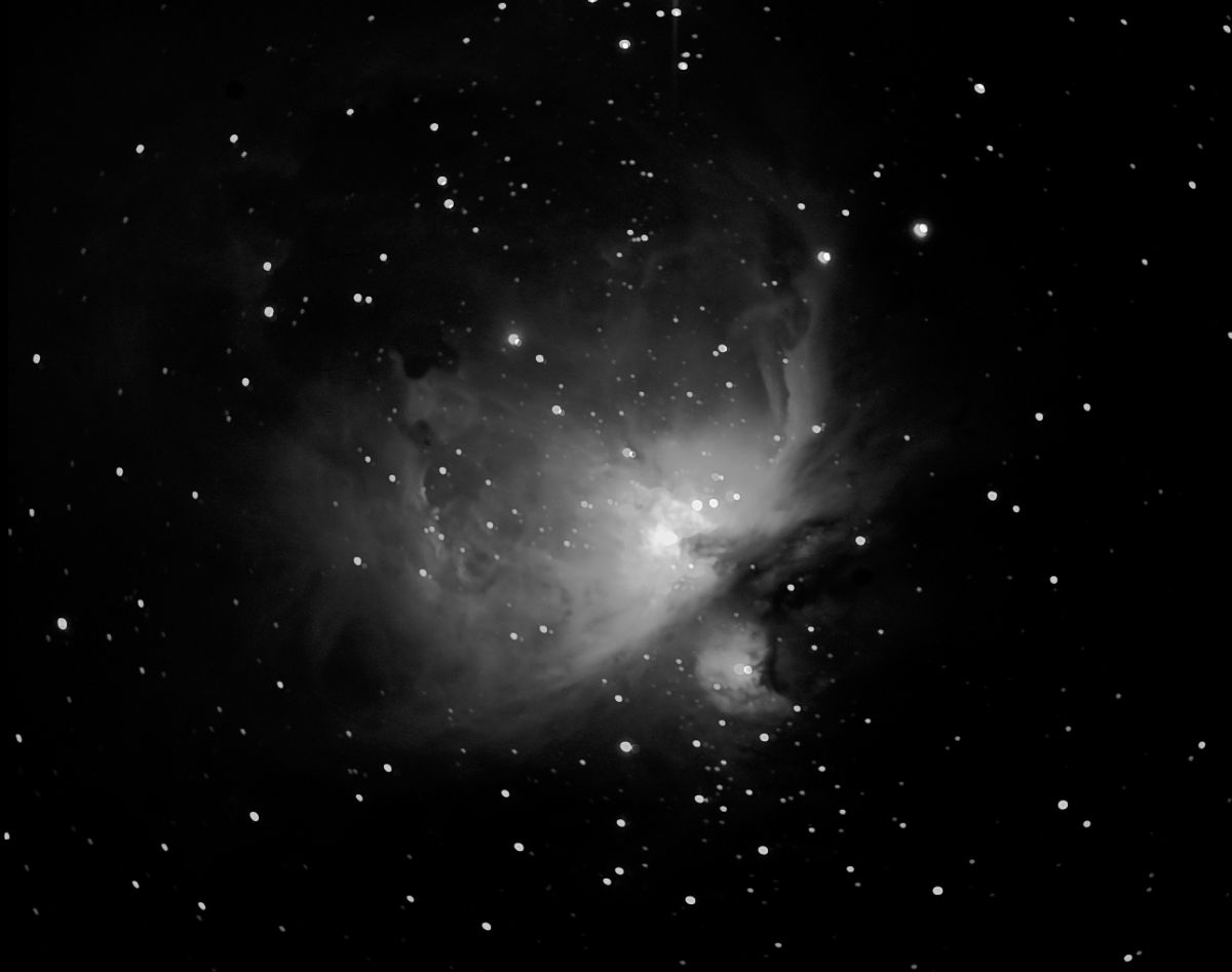 Mein allererstes Deepsky-Bild (Orion)
