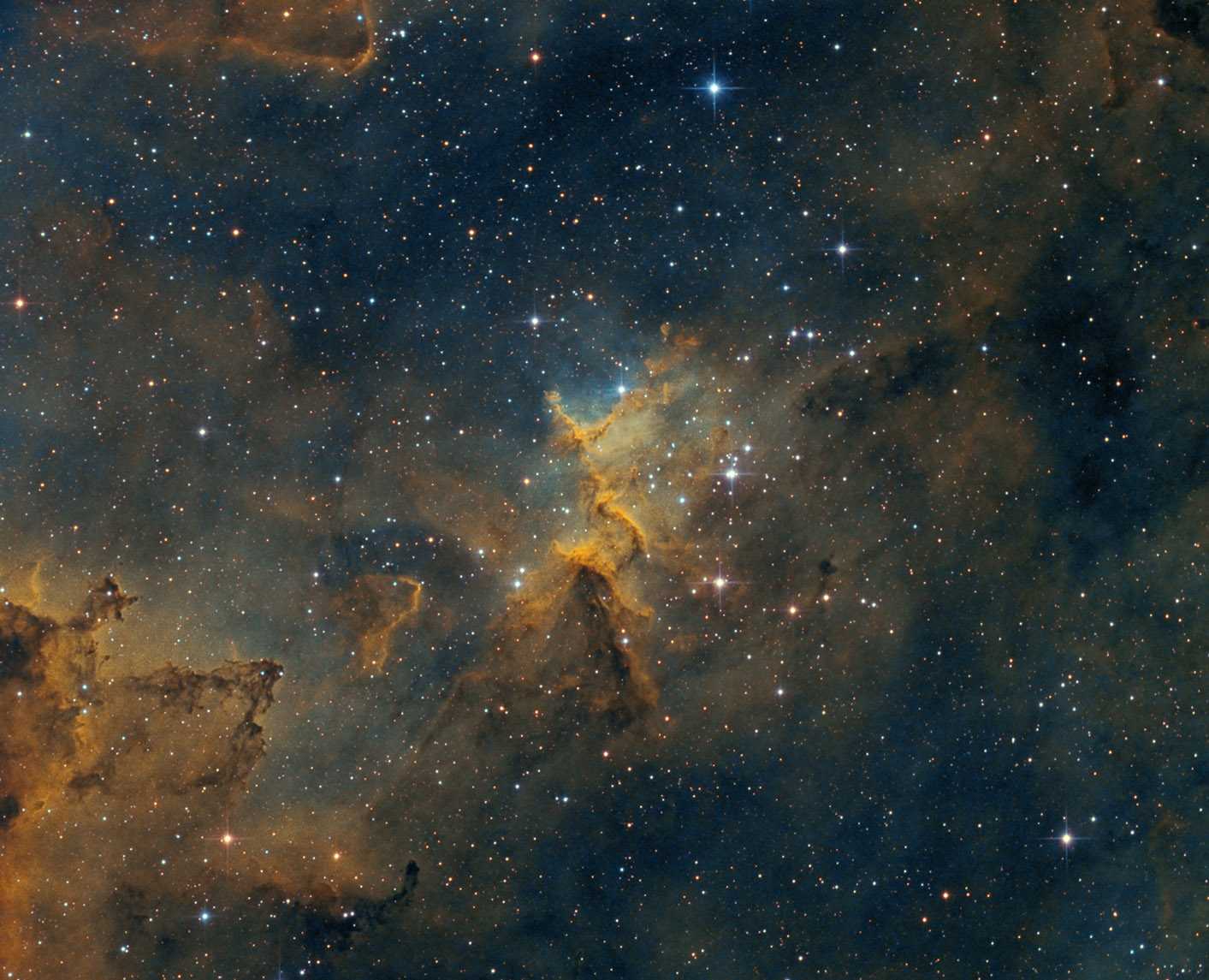 Melotte 15 - das Zentrum des Herznebels