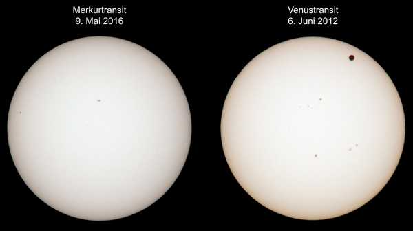 Merkur- und Venustransit
