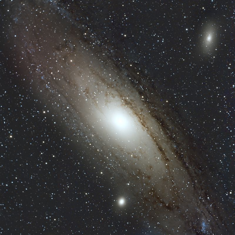 Messier 31 mit dem TEC 140mm