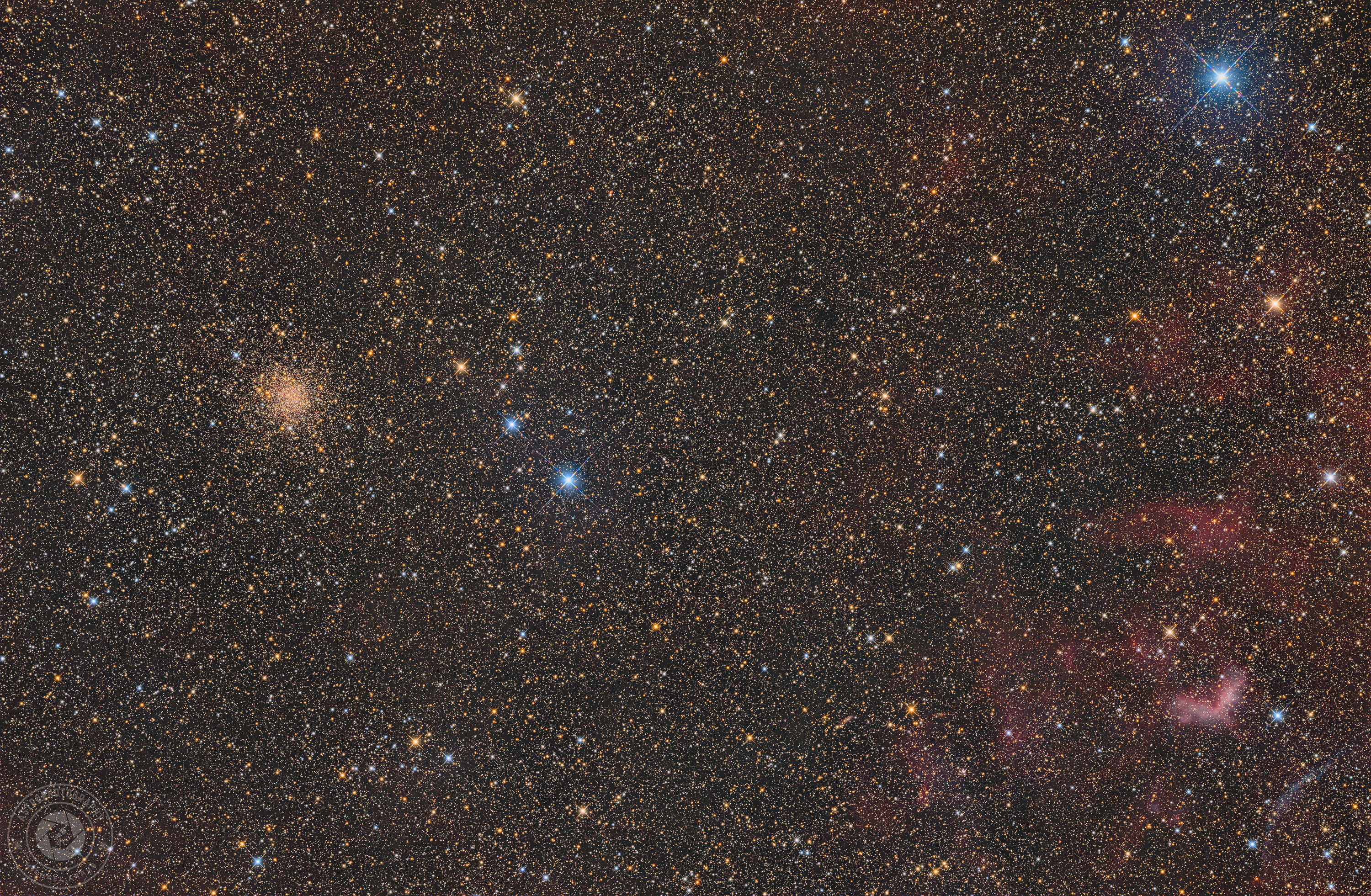 Messier 71 mit Sh2-84