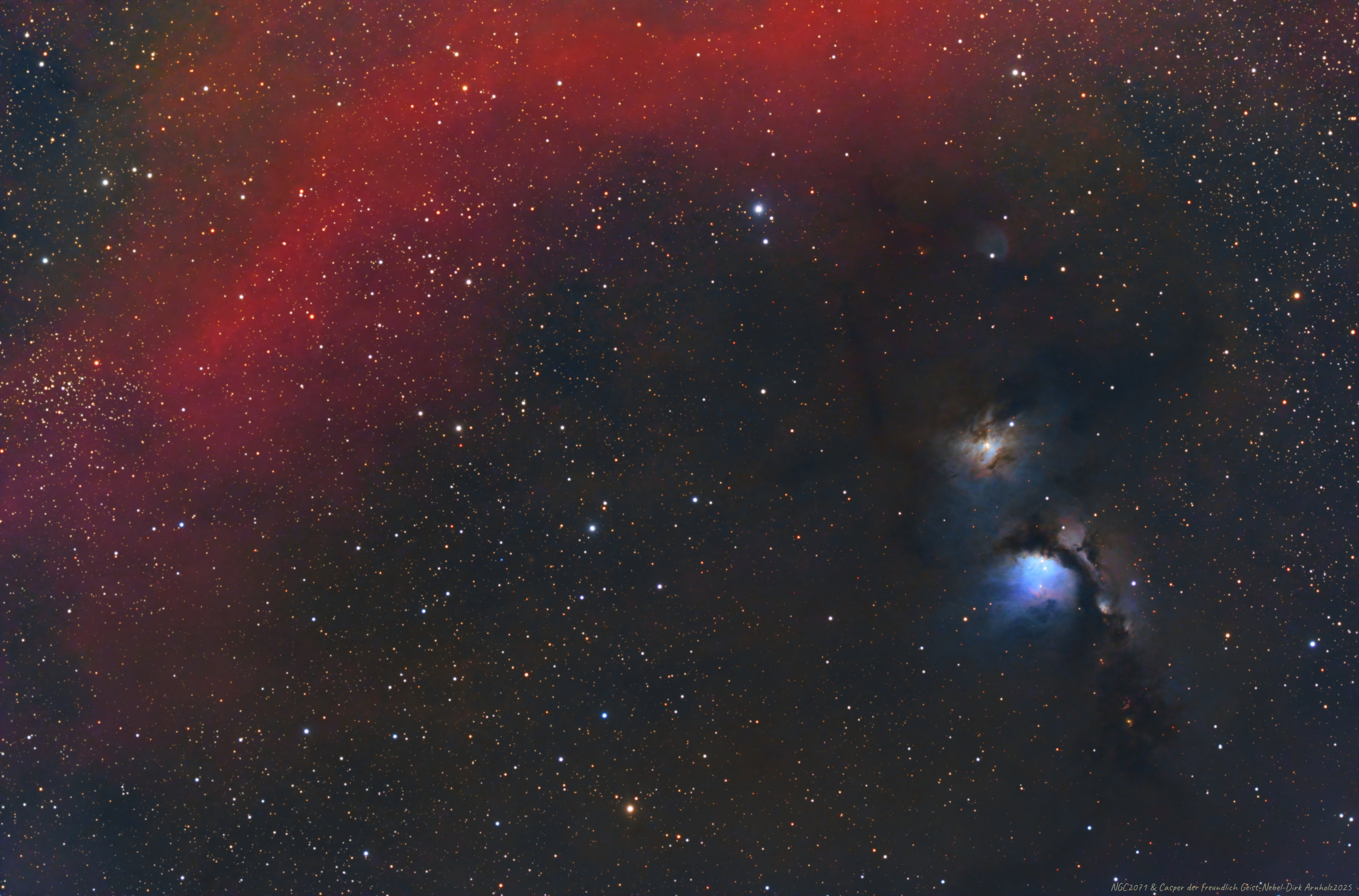 Messier 78 Casper der freundliche Geist-Nebel & NGC 2071