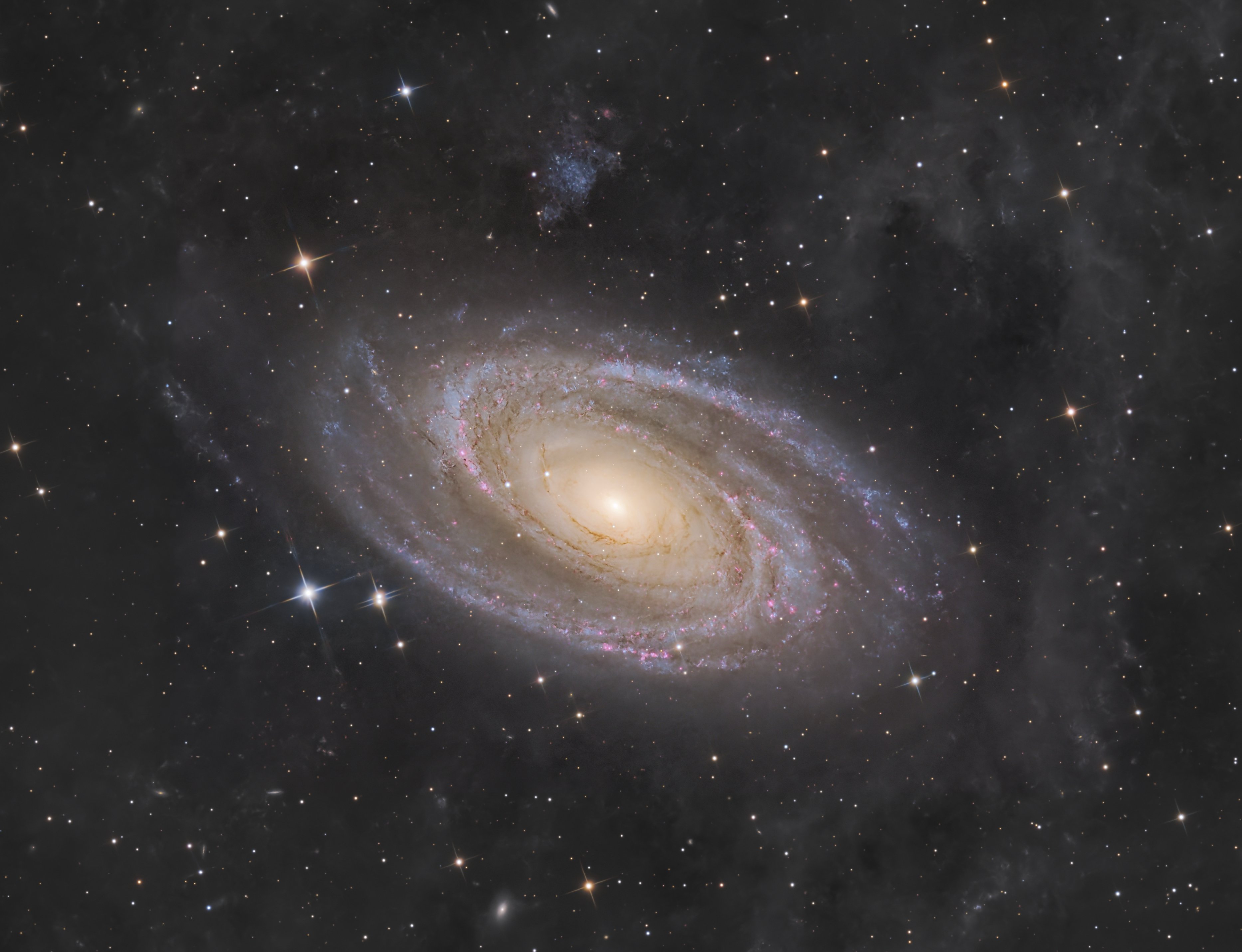 Messier 81 with IFN