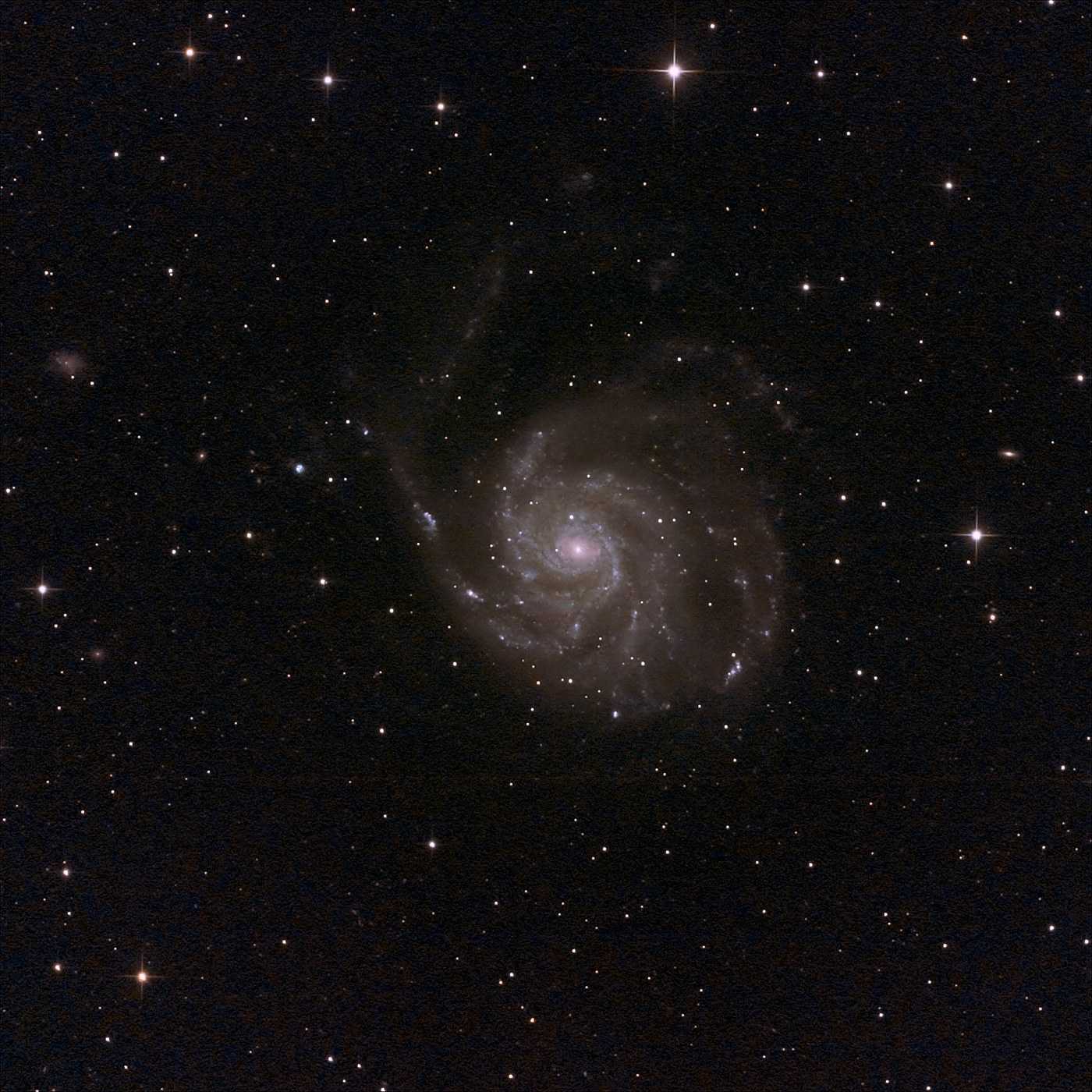 Messier M101 - Feuerrad-Galaxie