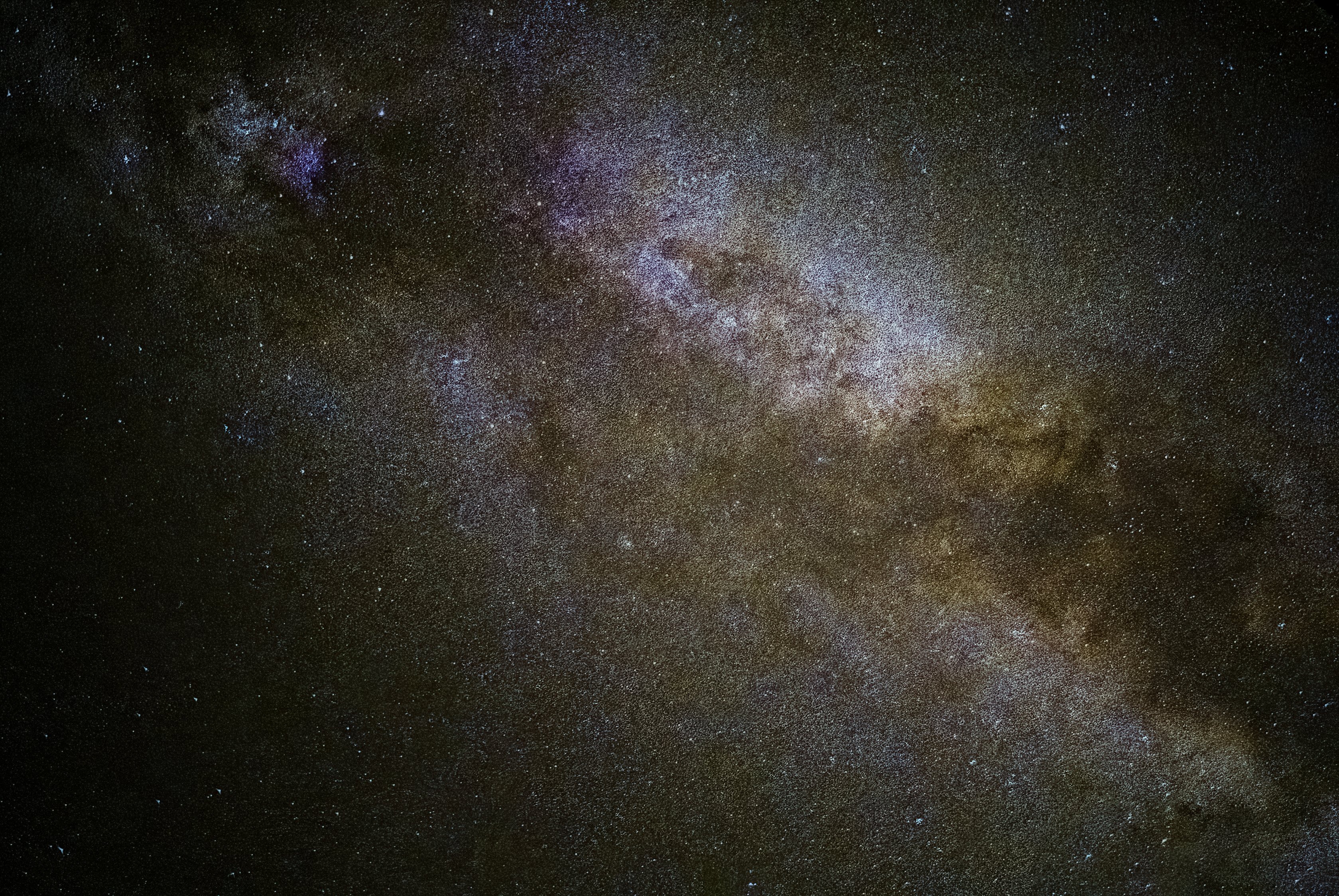 Milchstrasse zwischen Deneb und Altair im Juli