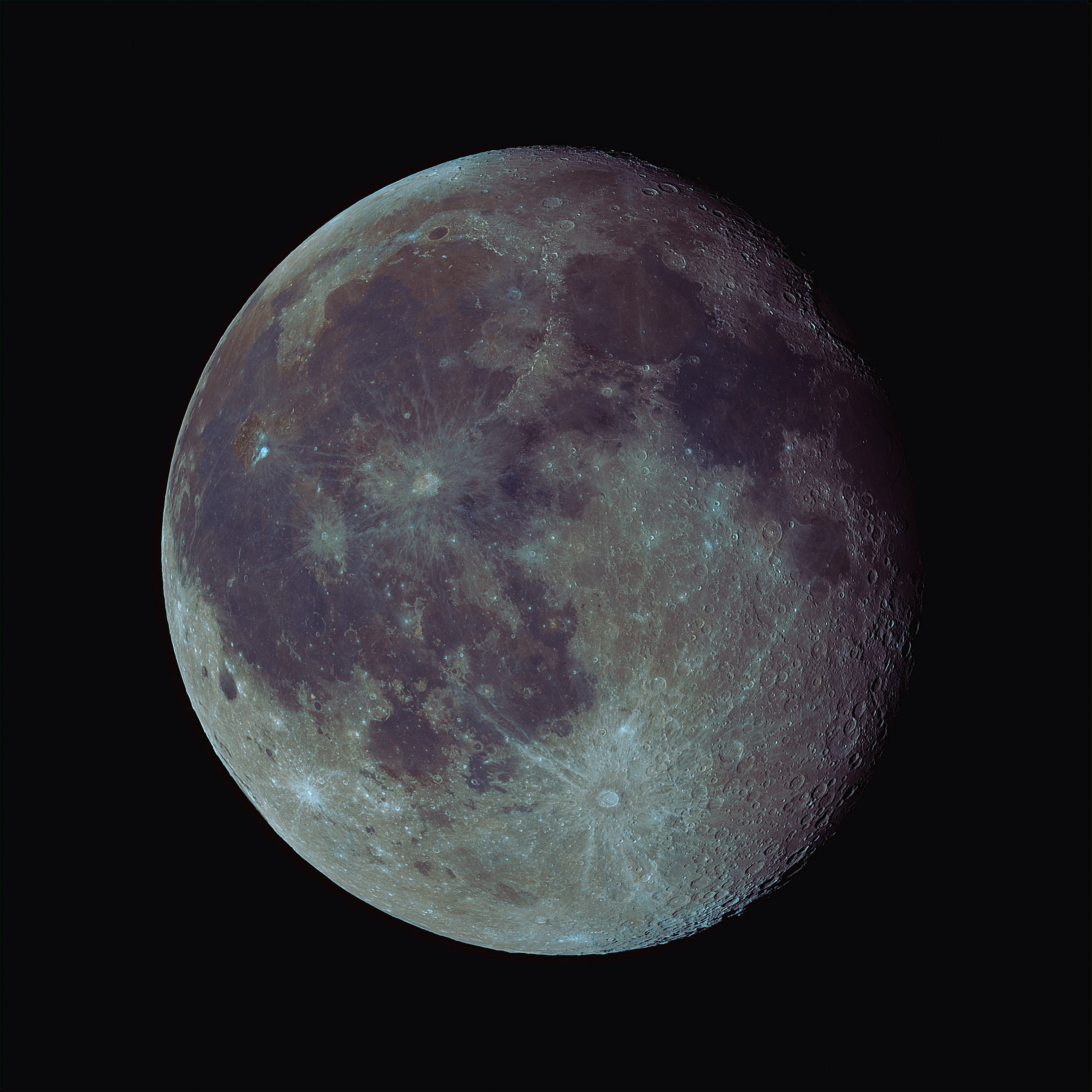 Mineral Moon, der Mond in Farbe