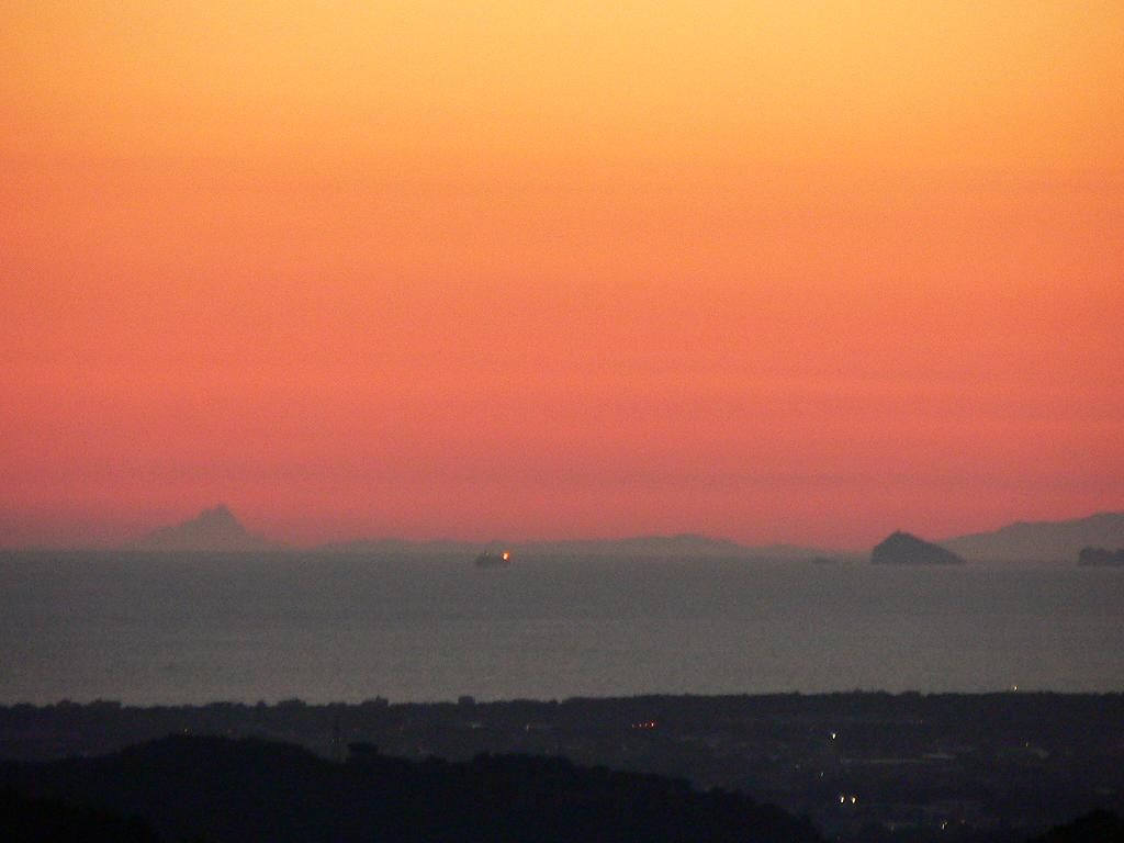 mon viso im sonnenuntergang