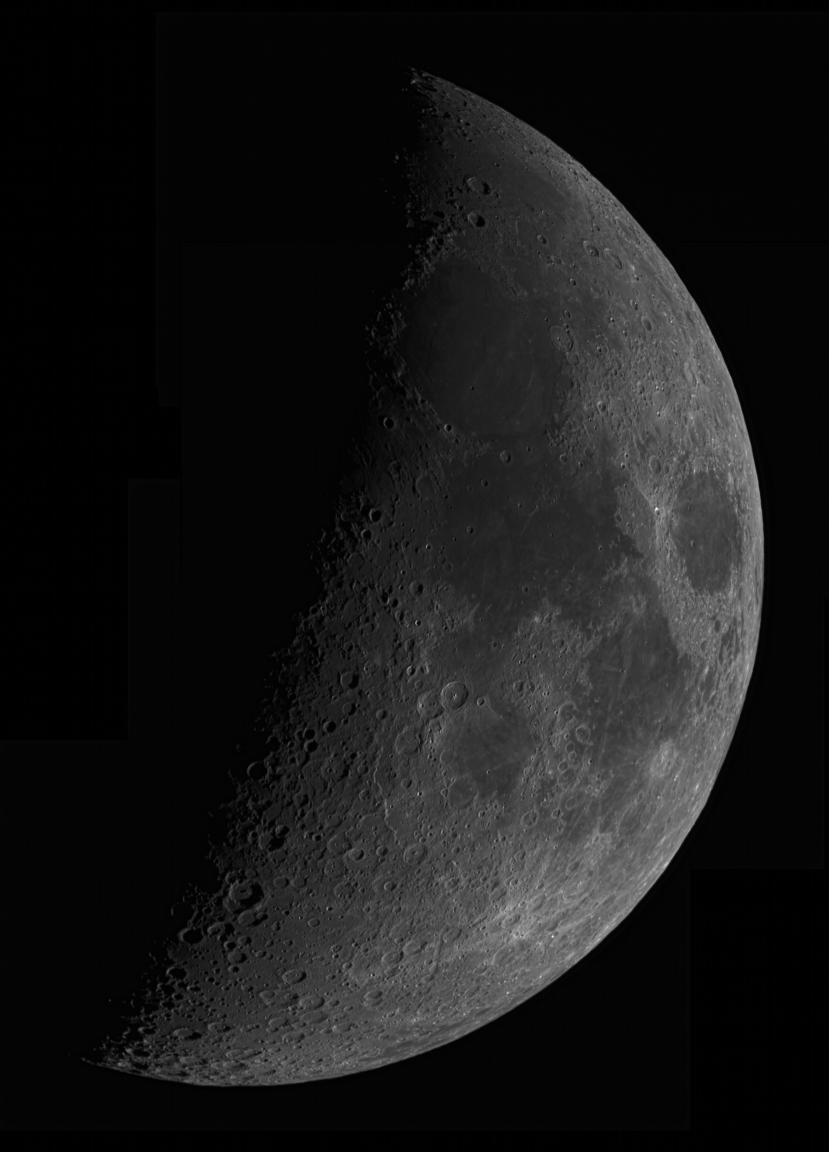 Mond am 27.05.2023 (Mosaik aus 4 Aufnahmen)