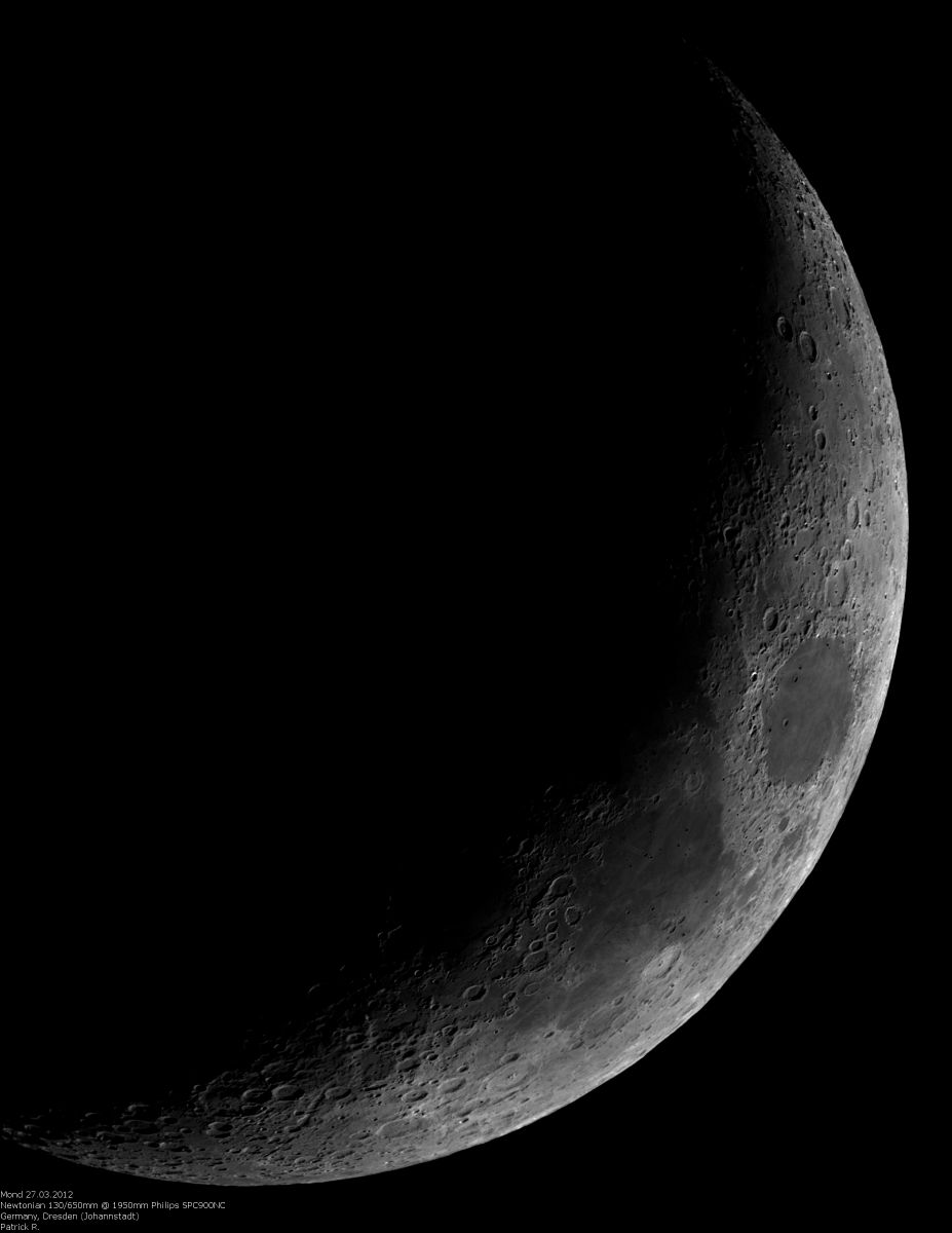 Mond im 130er Newton