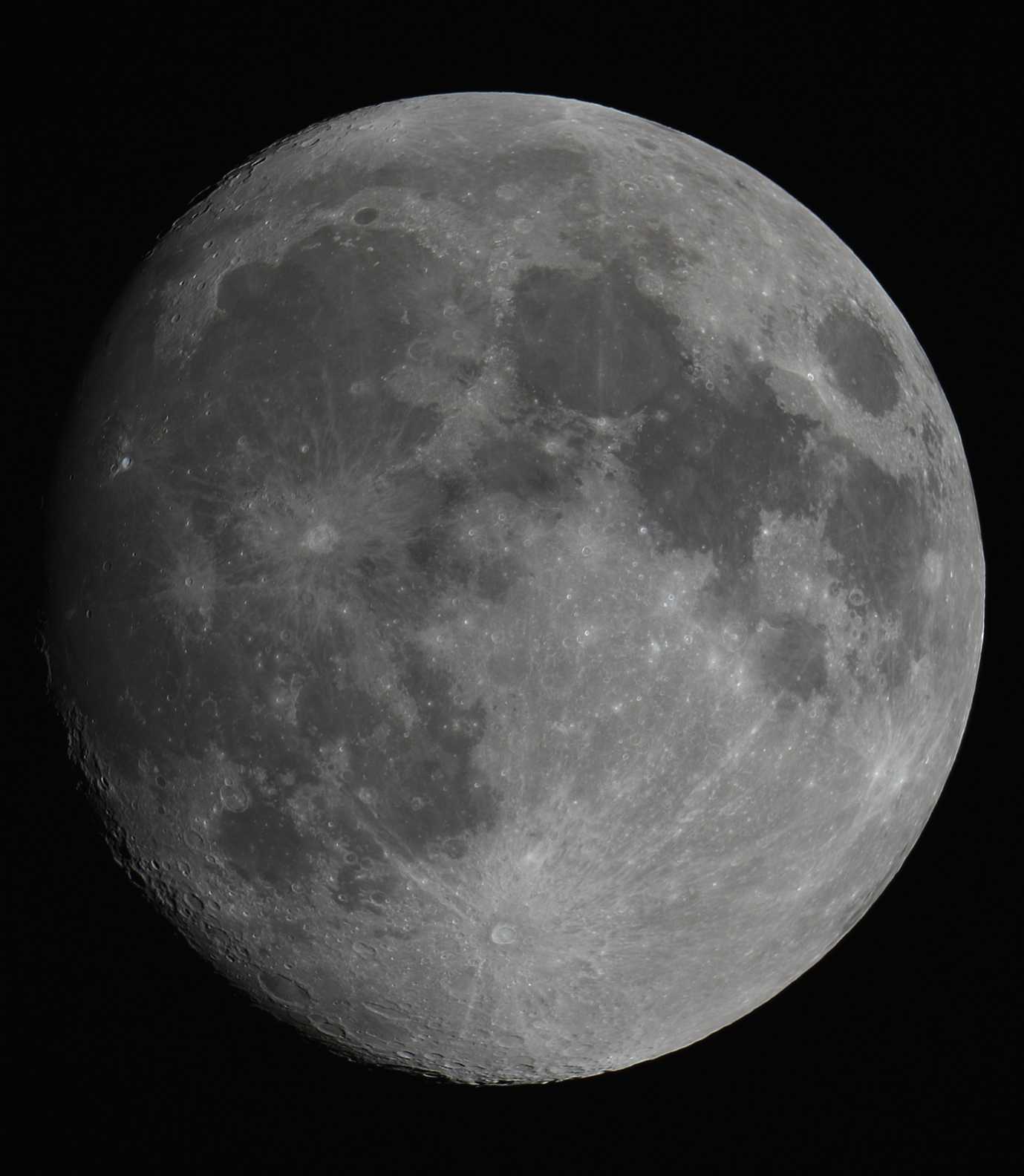 Mond im Sternbild Jungfrau