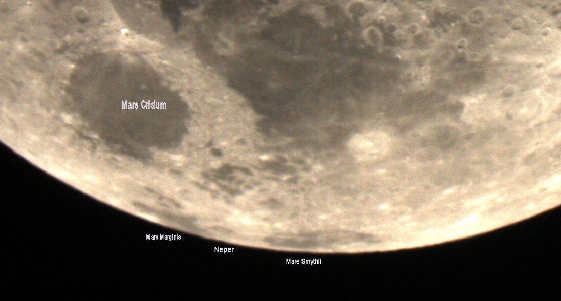 Mond, max. östl. Libration