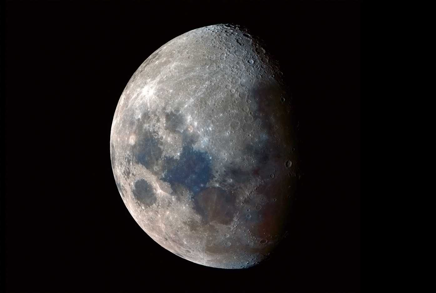 Mond mit 10" Newton und DSLR