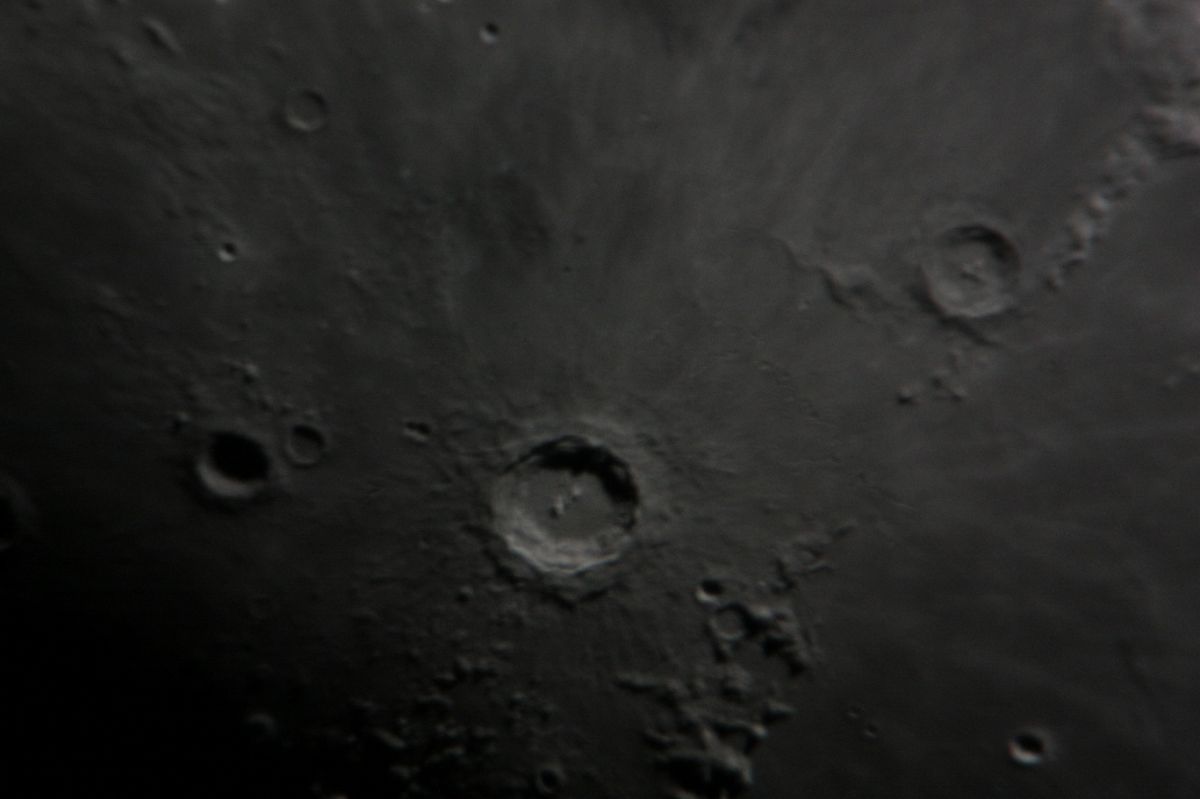 Mond mit Eos am C14 20mm Okular