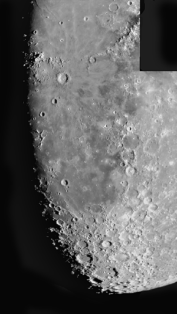 Mond mit kleinem Equipment